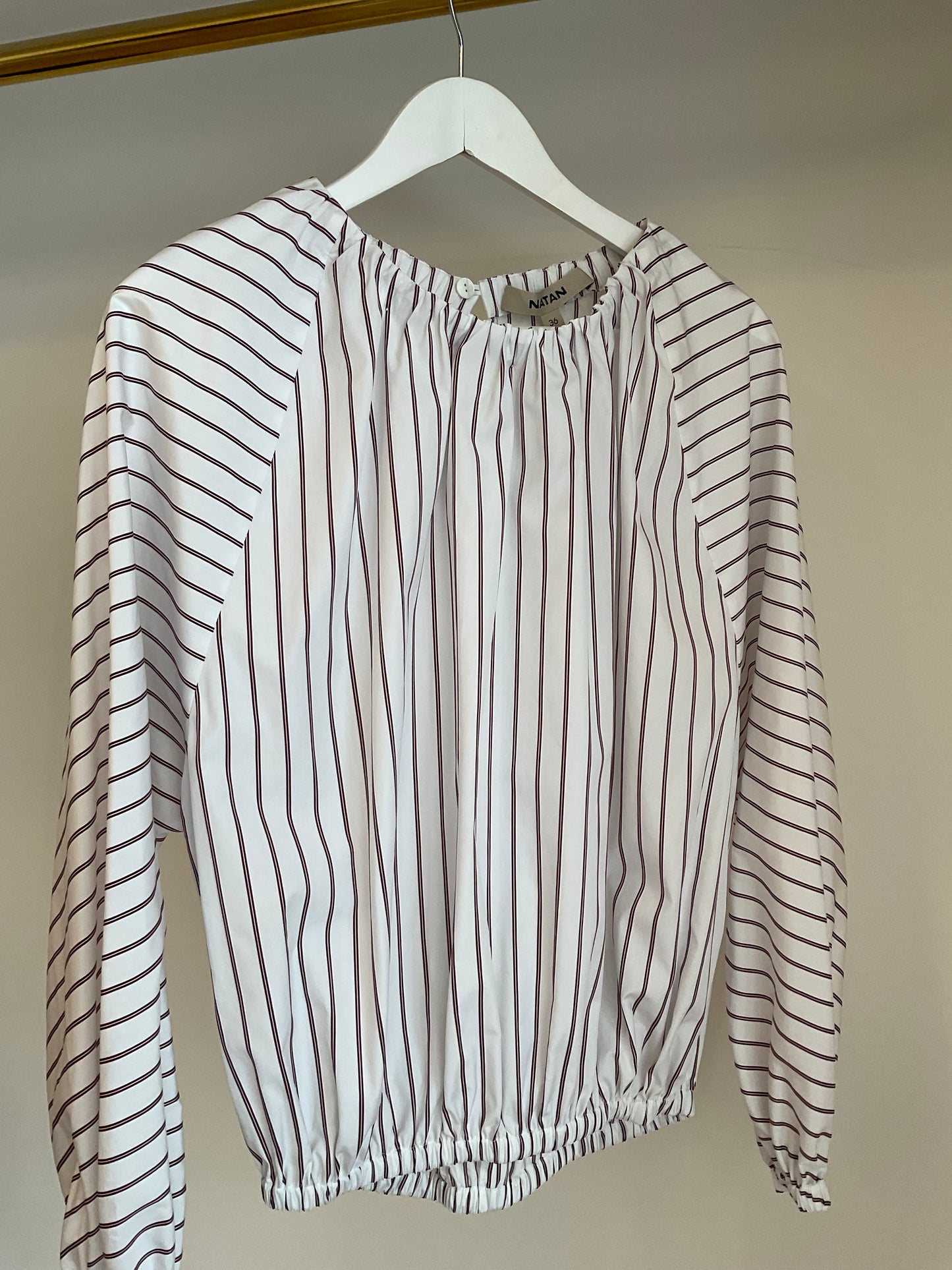 DouDou Bordeaux stripe
