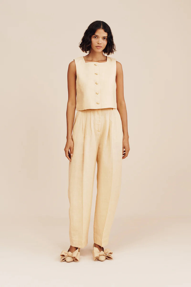 Rio trouser dusty citron