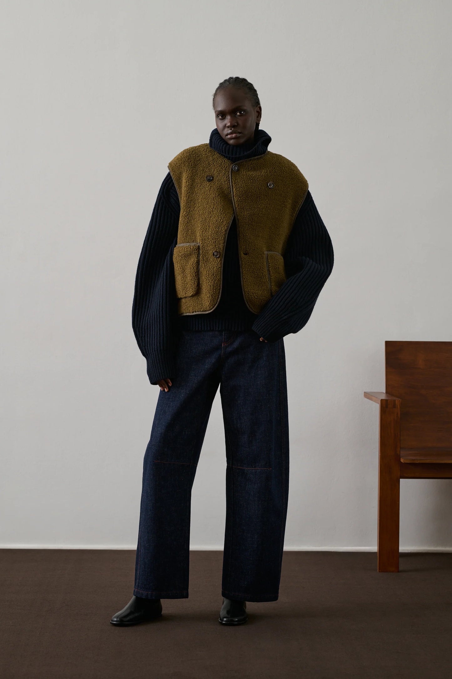 Floyd jacket khaki bronze