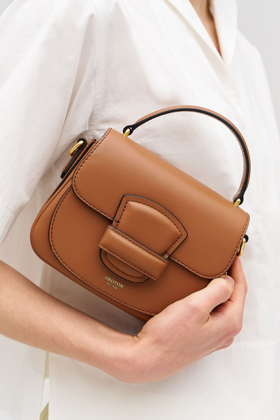Carter mini day bag brandy