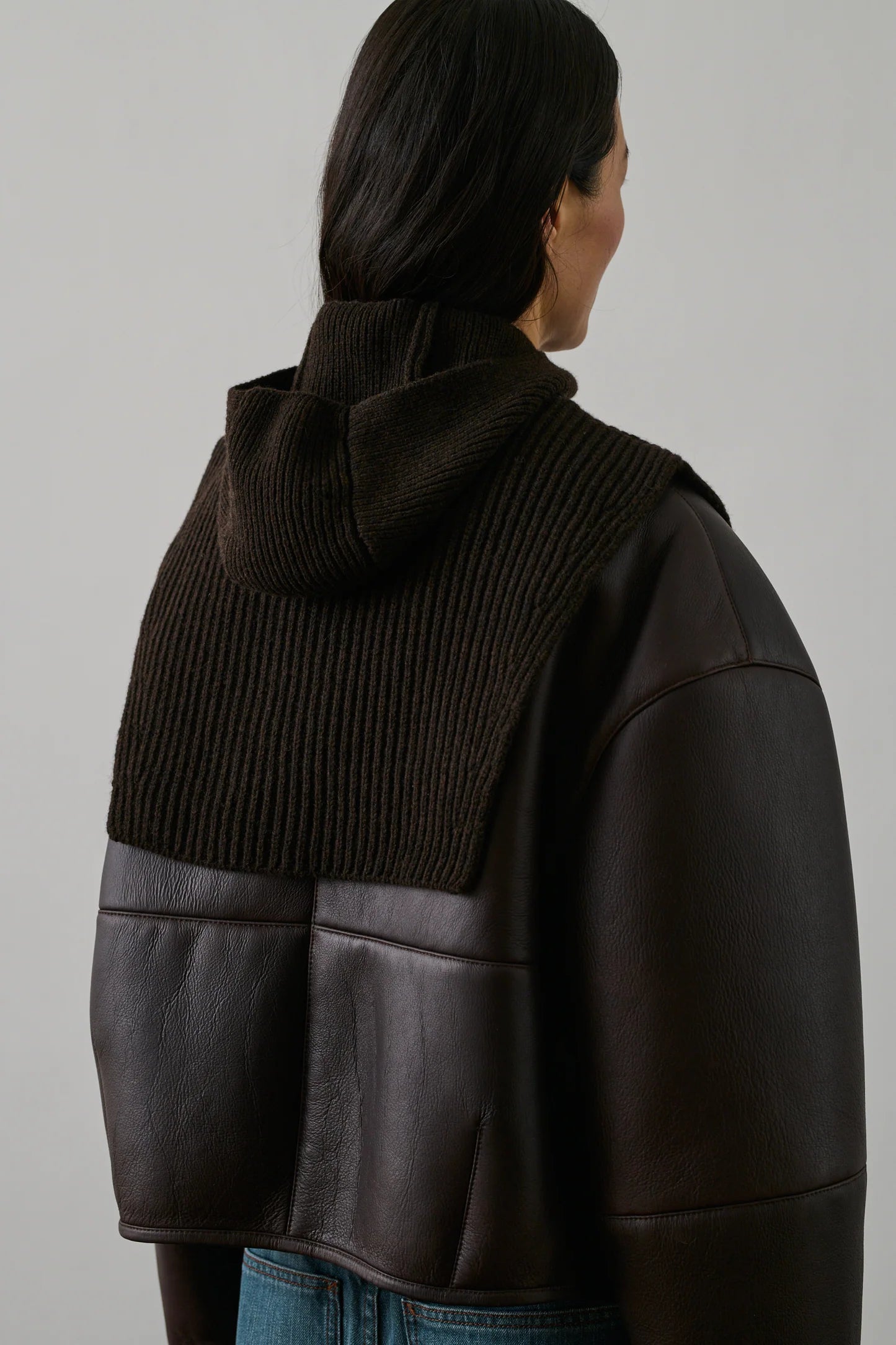 Fabio brown leather jacket