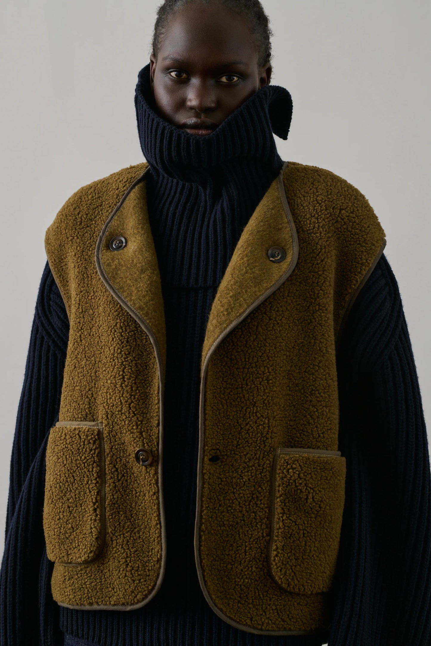 Floyd jacket khaki bronze