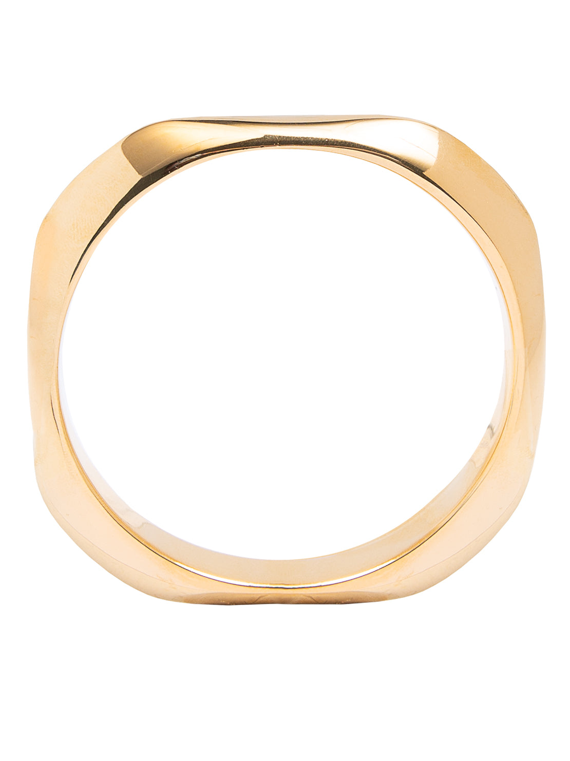 Gold retro bangle