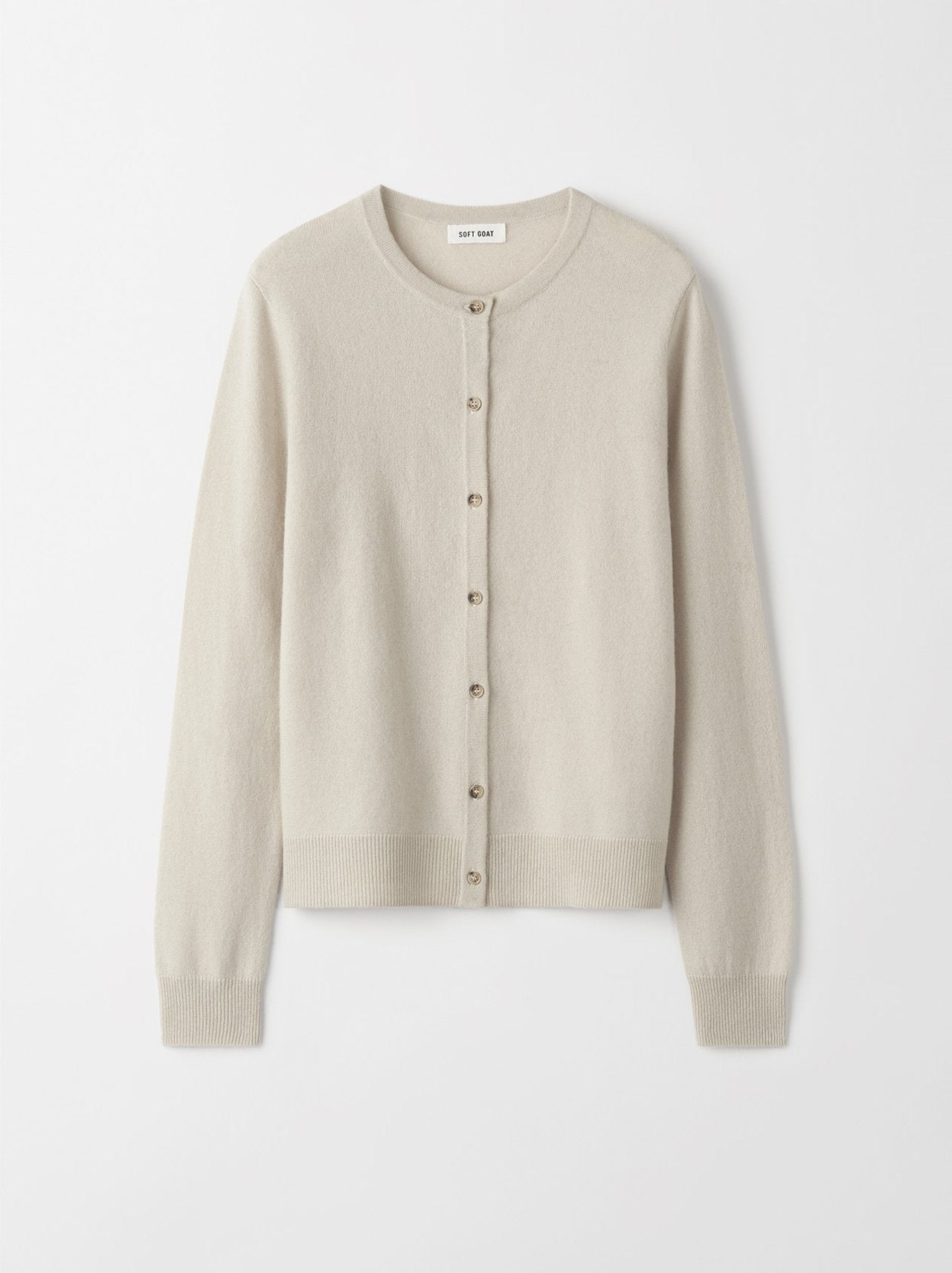 Cardigan in chalk