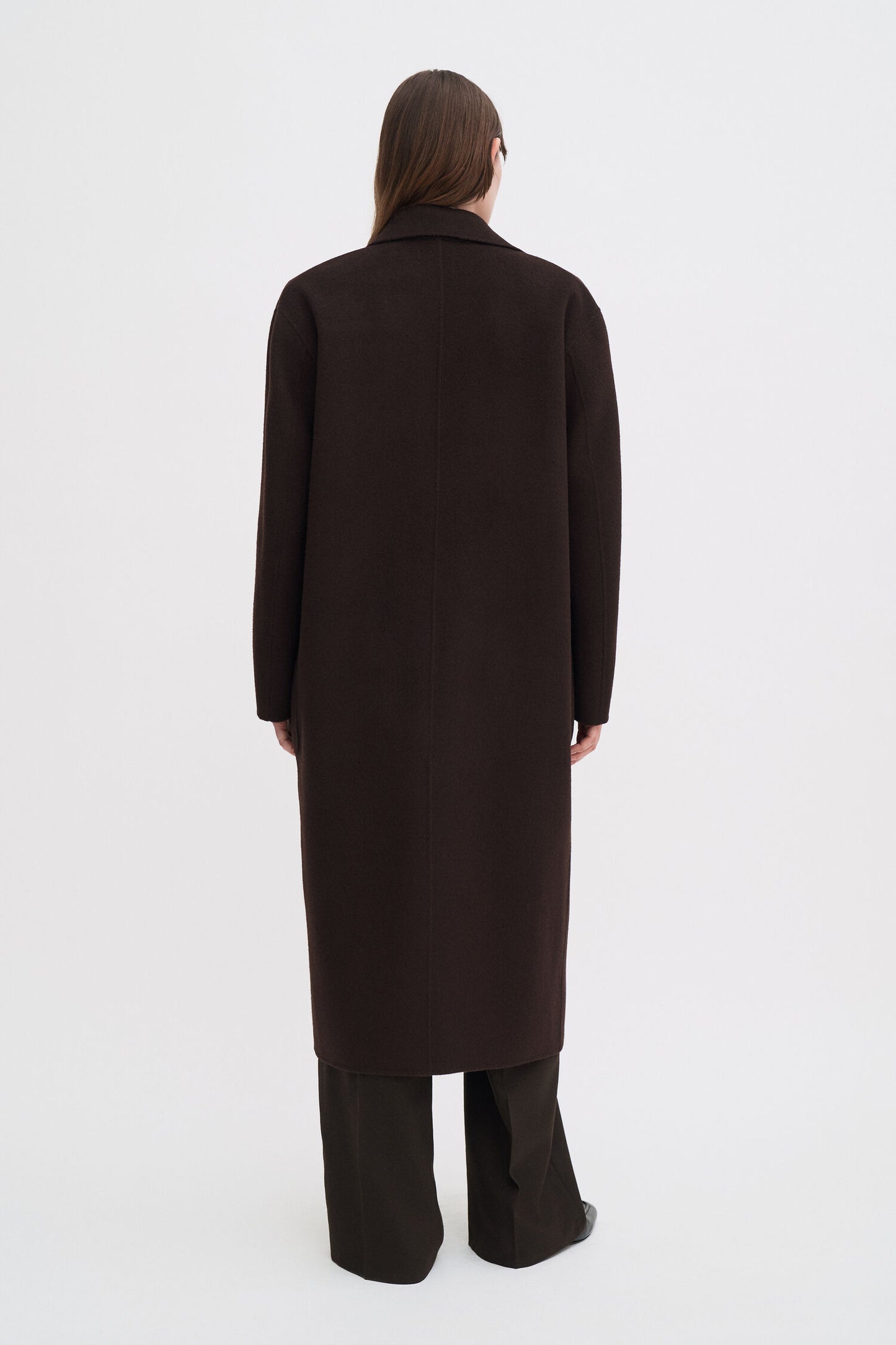 Amelia double coat dark chocolate