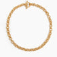 Small gold Rolo link necklace