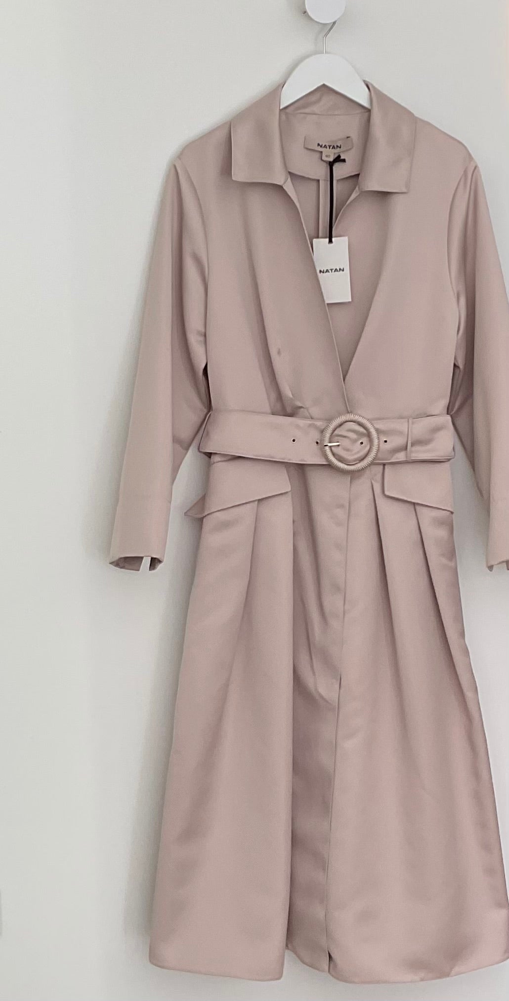 Dukka dress greige