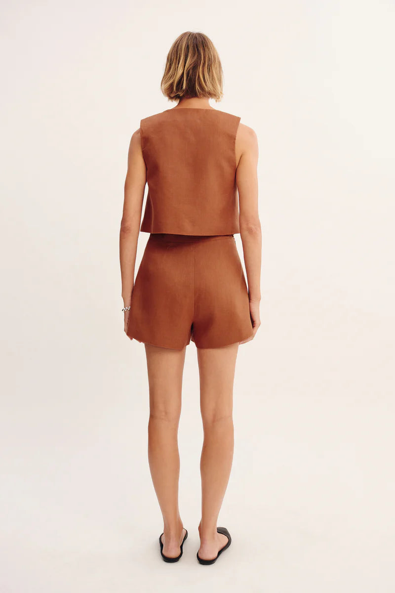 Perri short chestnut