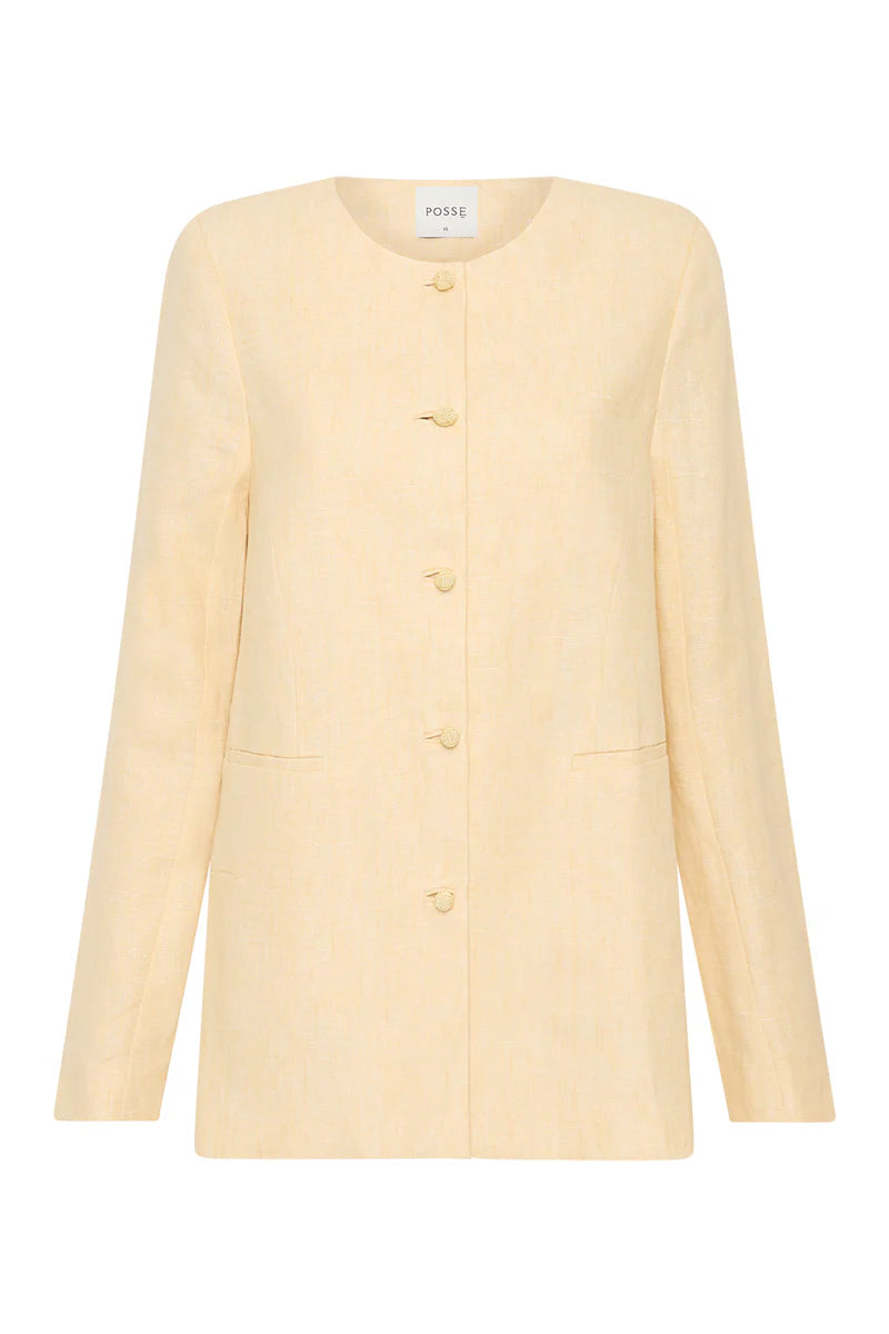 Rio shift jacket Dusty citron