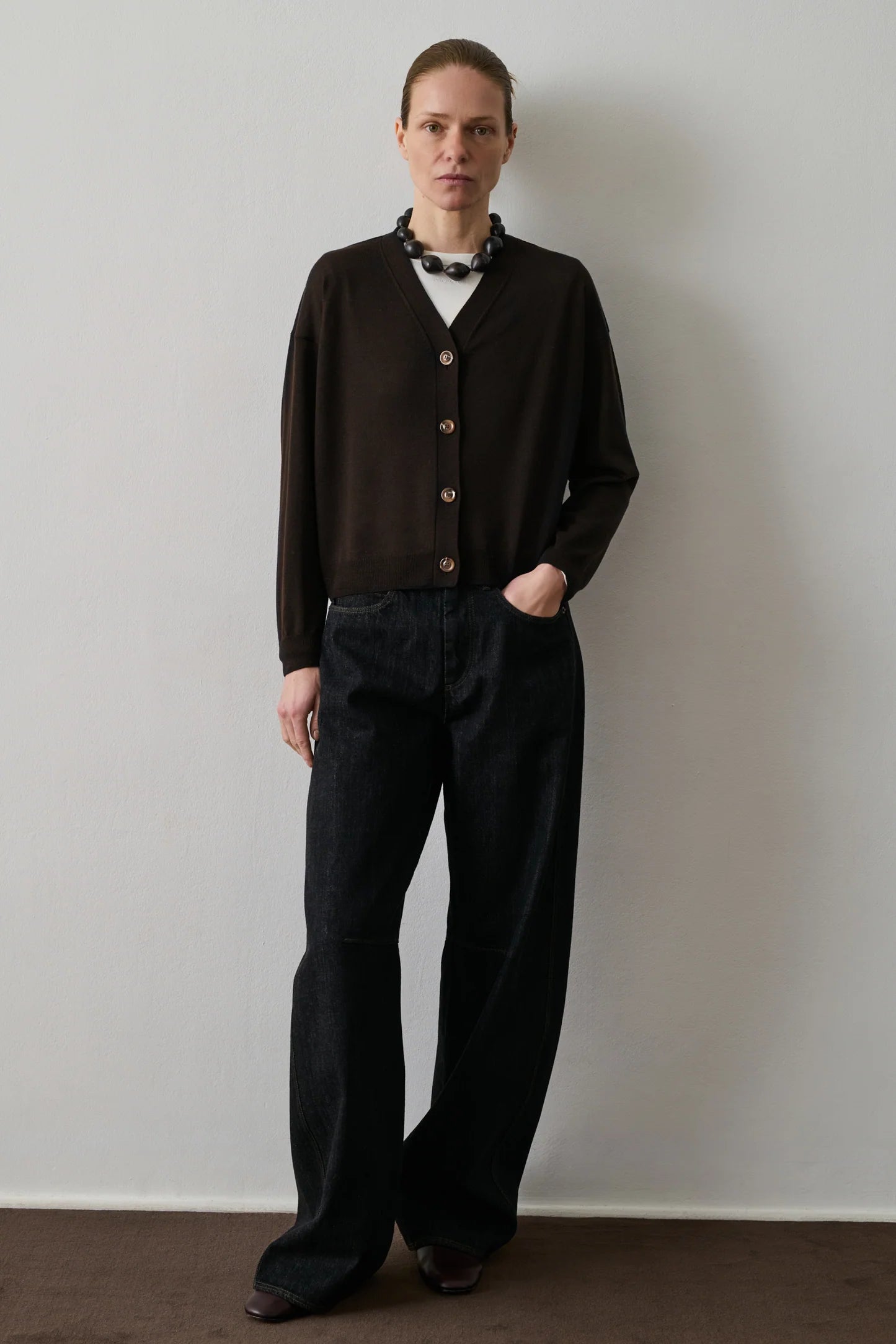 Idem cardigan chocolate