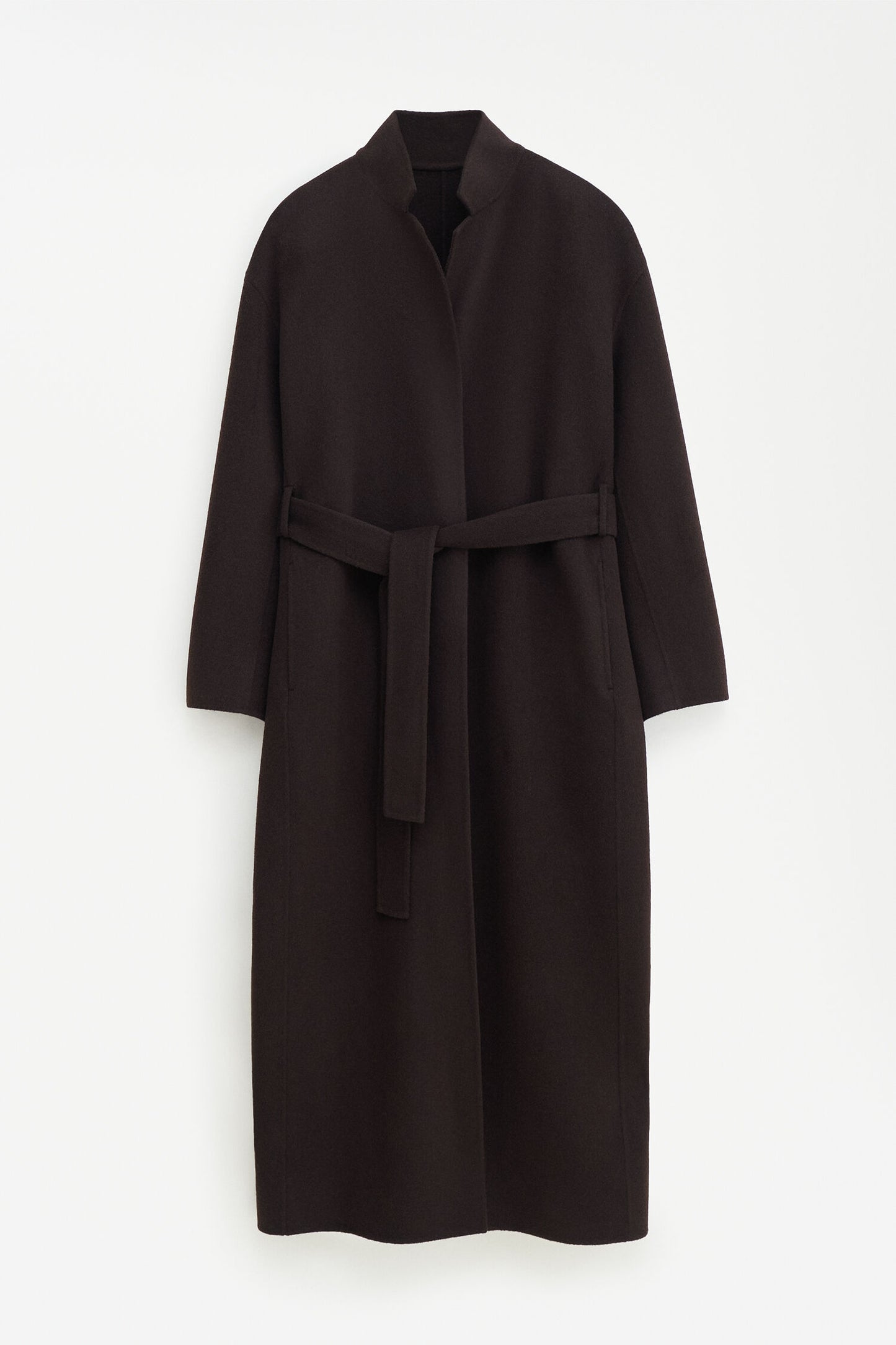 Alexa coat dark chocolate