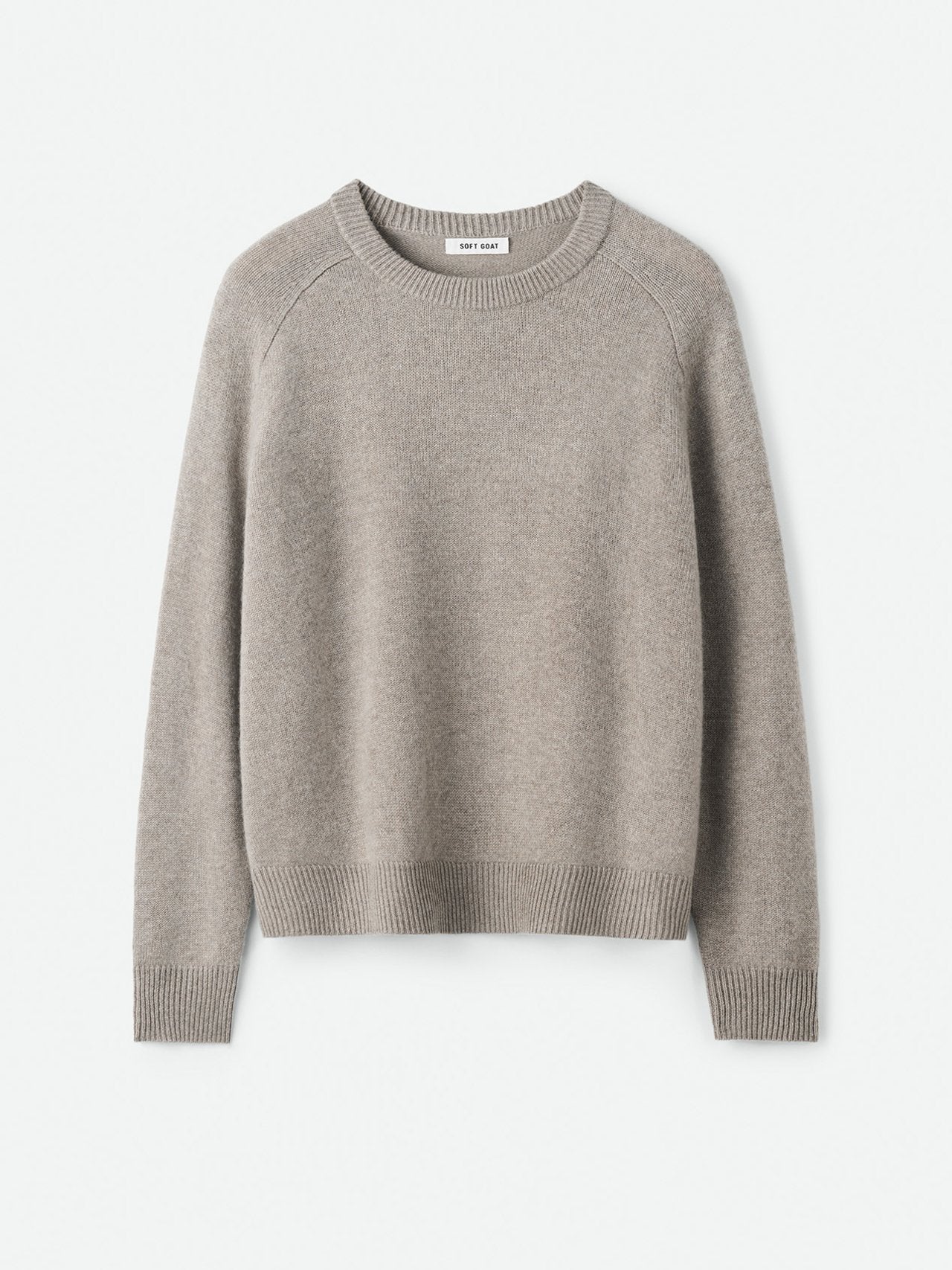Boyfriend crewneck greige