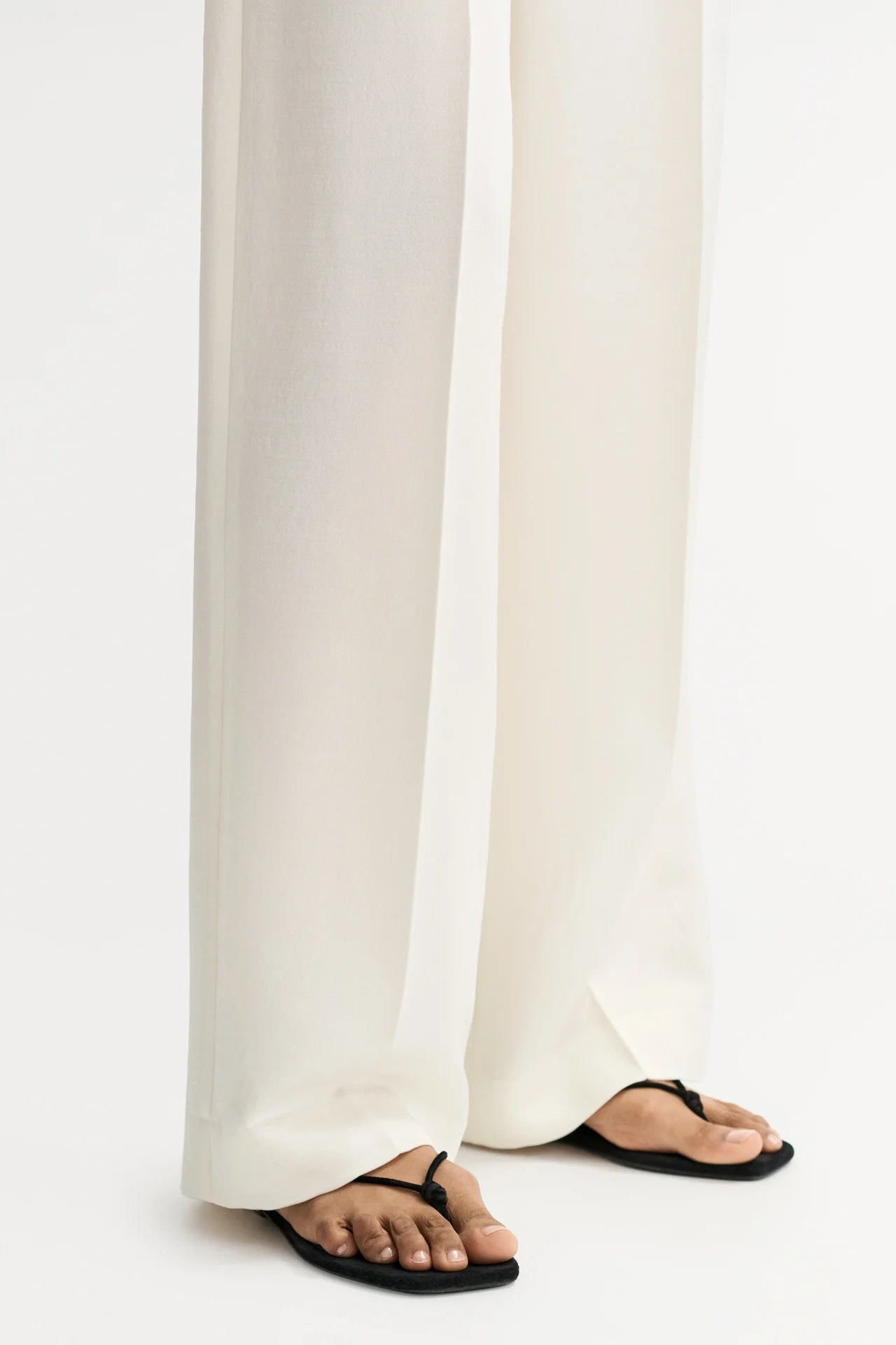 Silk pants - ivory