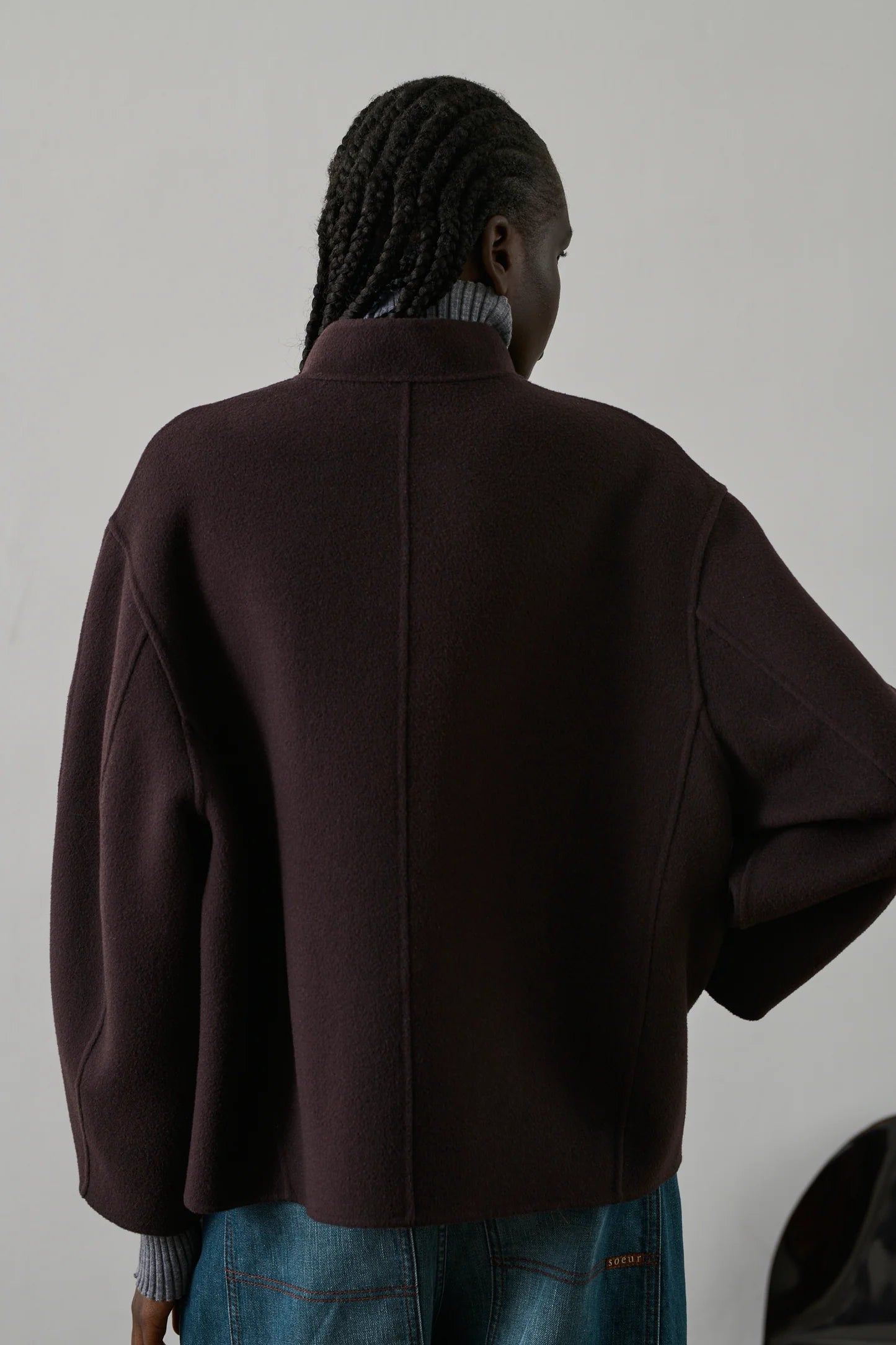Windsor jacket aubergine