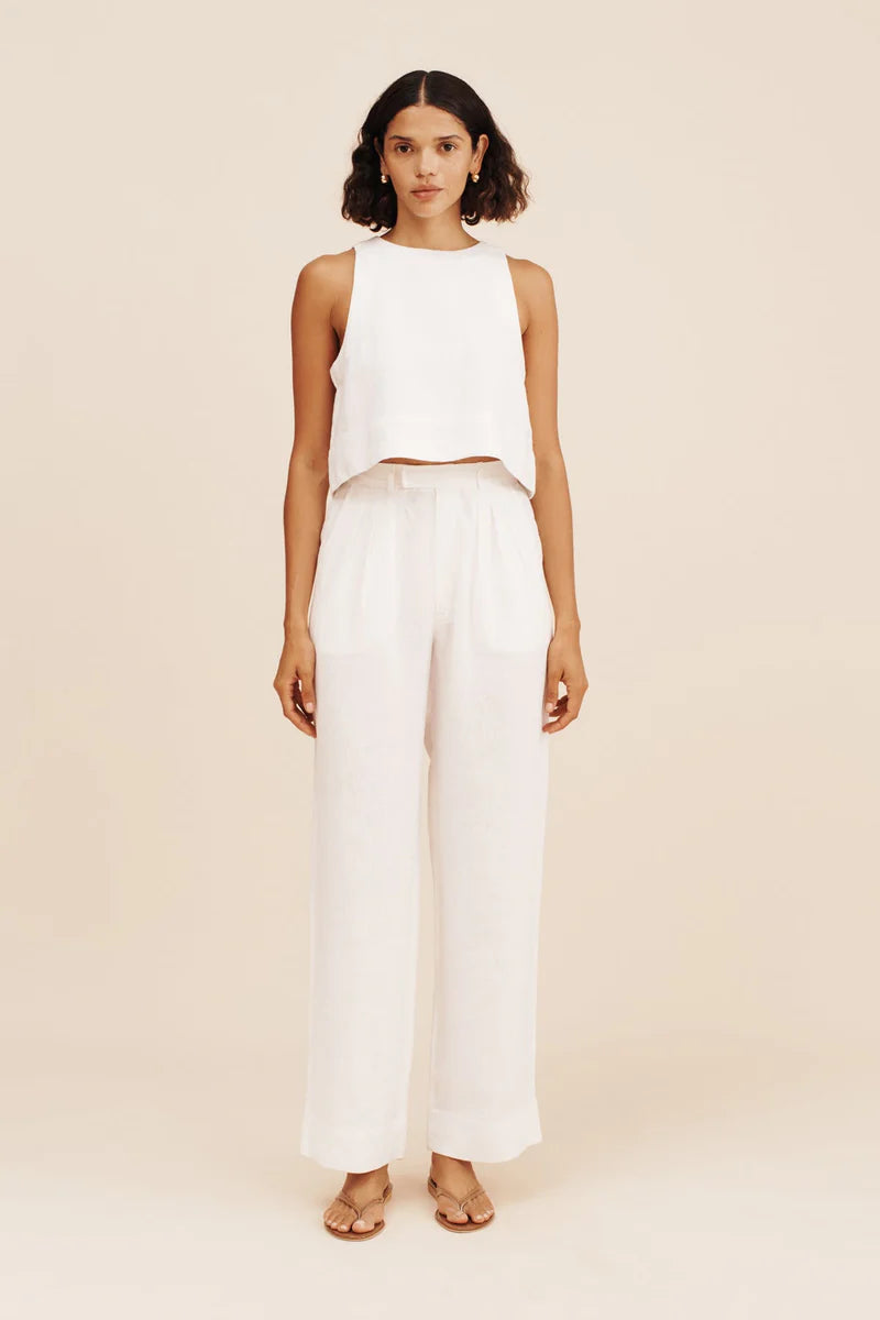 Poppy top ivory