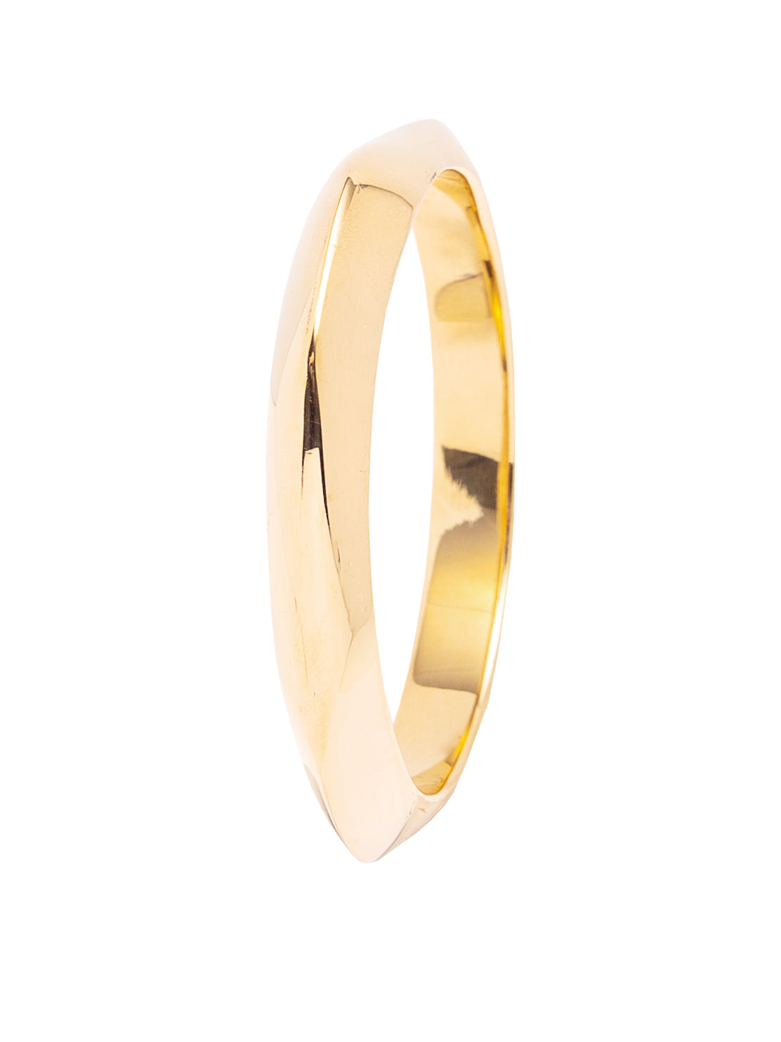 Gold retro bangle