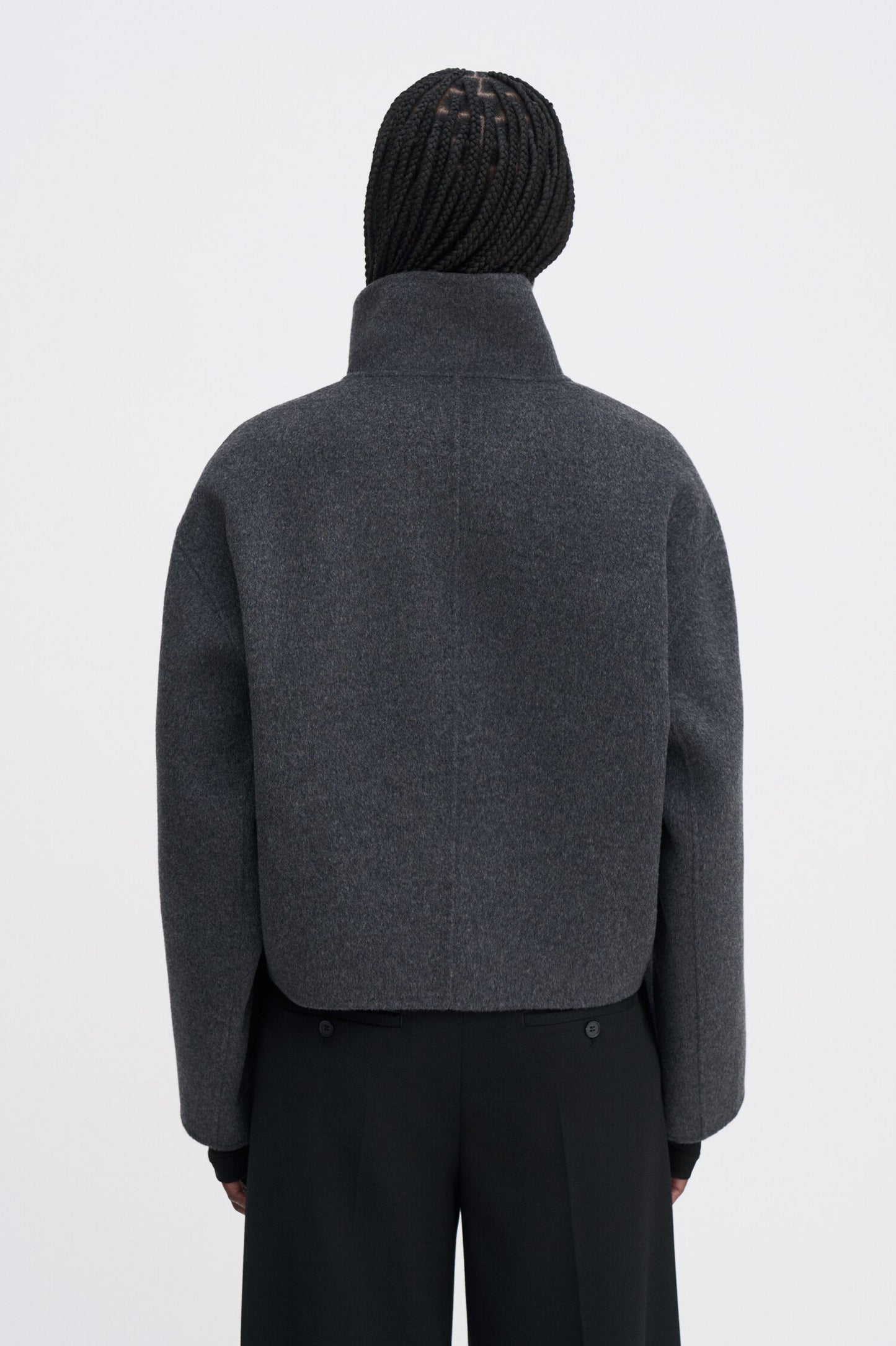 Dafina dark grey melange