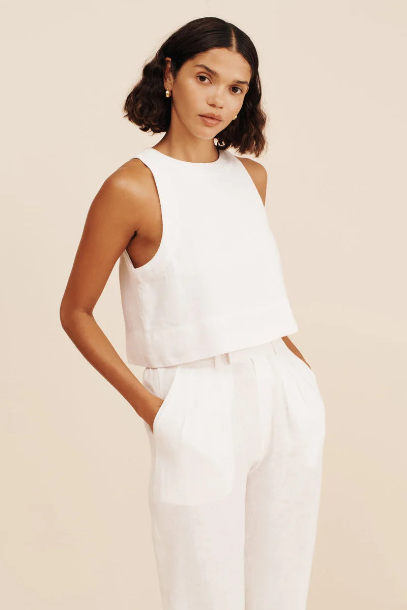 Poppy top ivory