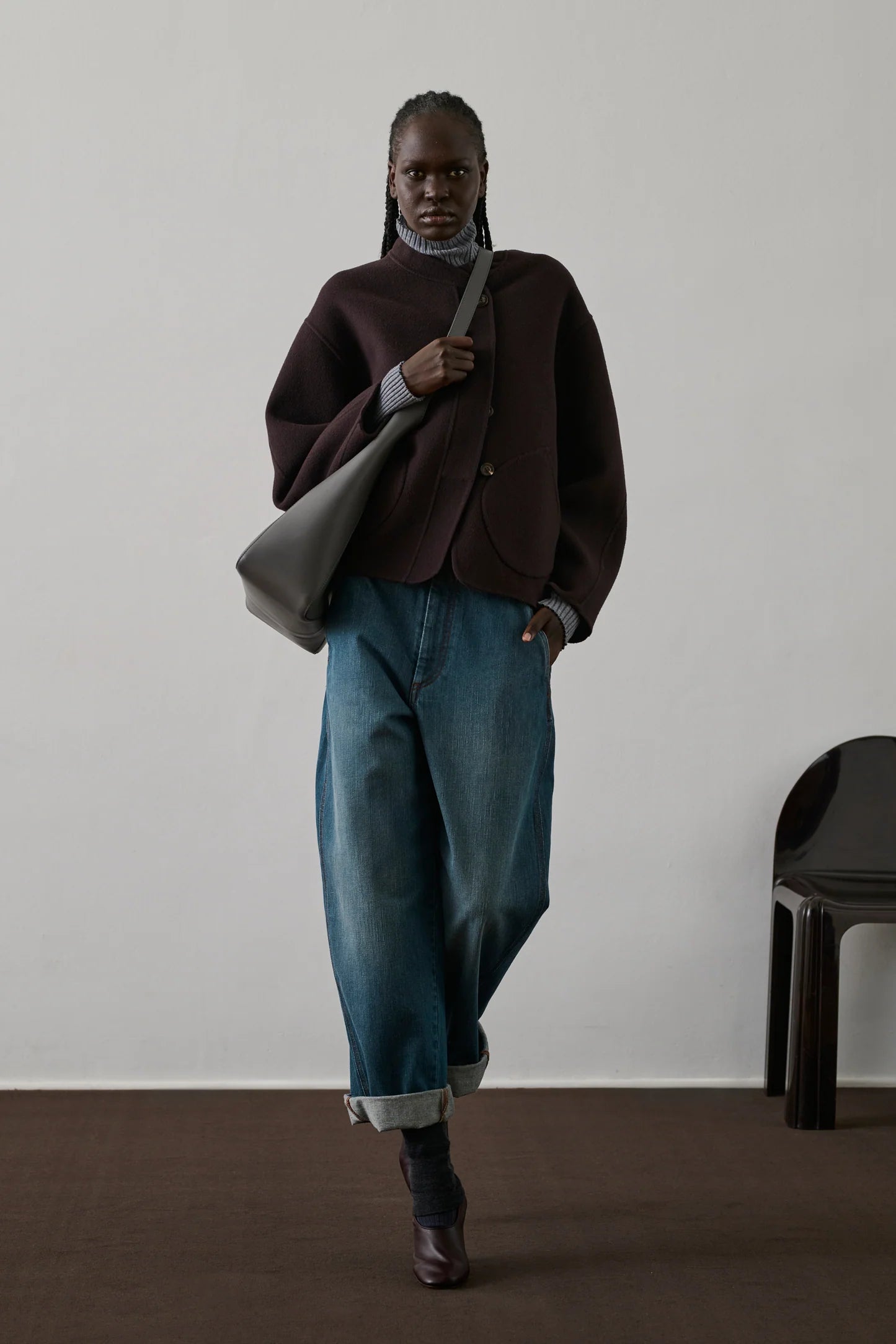 Windsor jacket aubergine