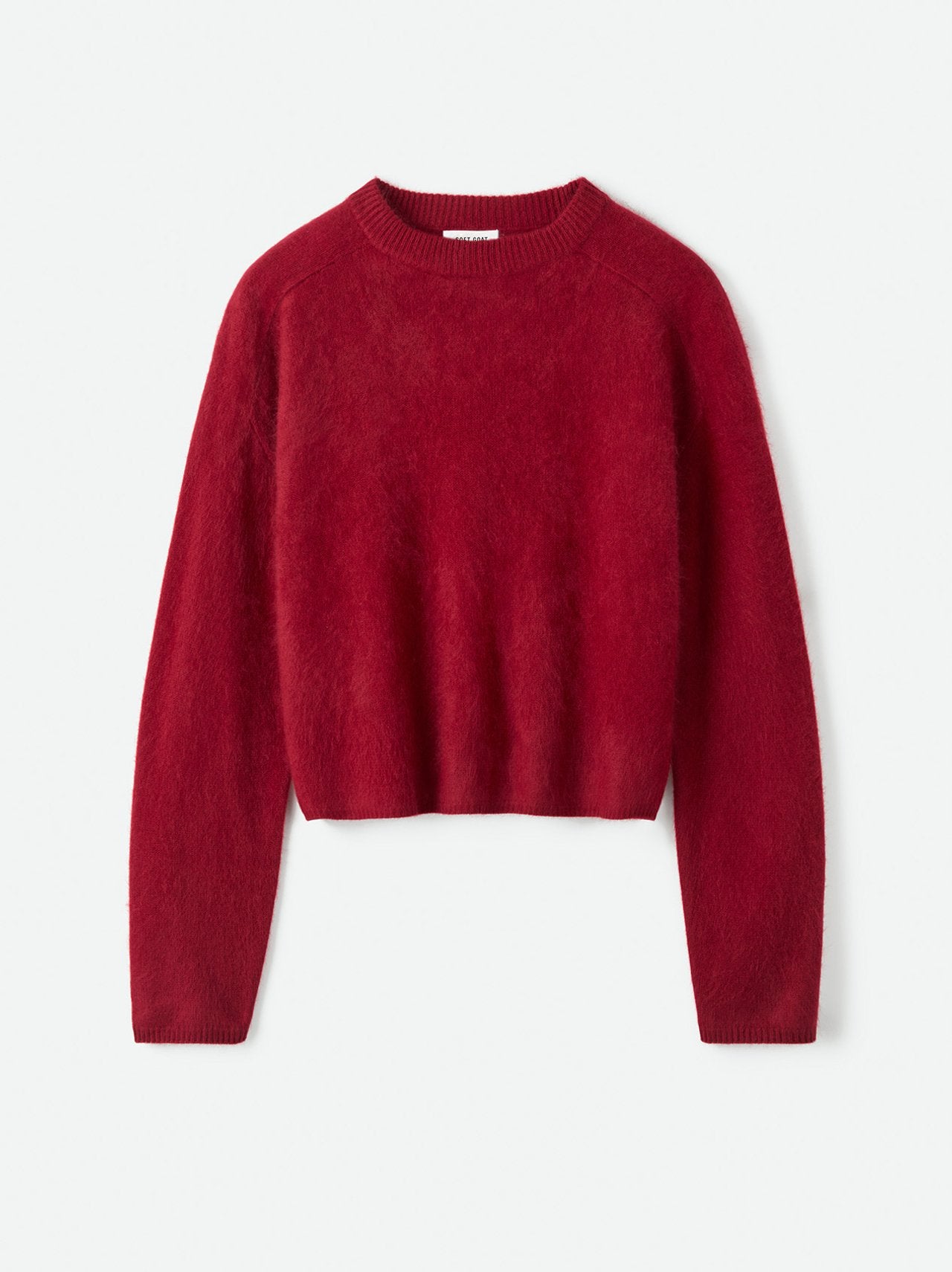 Brushed crewneck dahlia