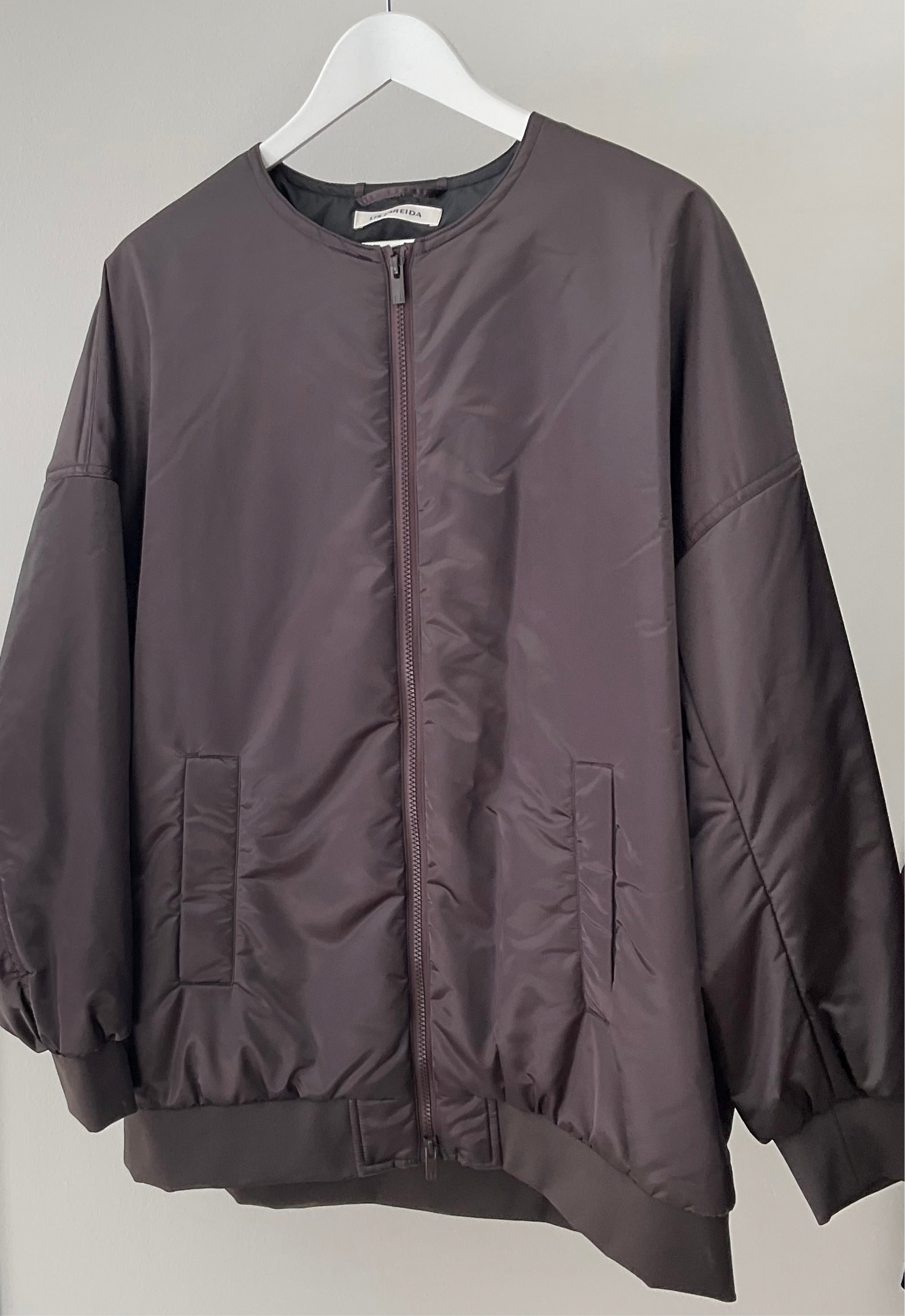Giovanna bomber in browny plum