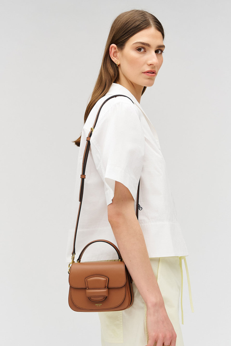 Carter mini day bag brandy