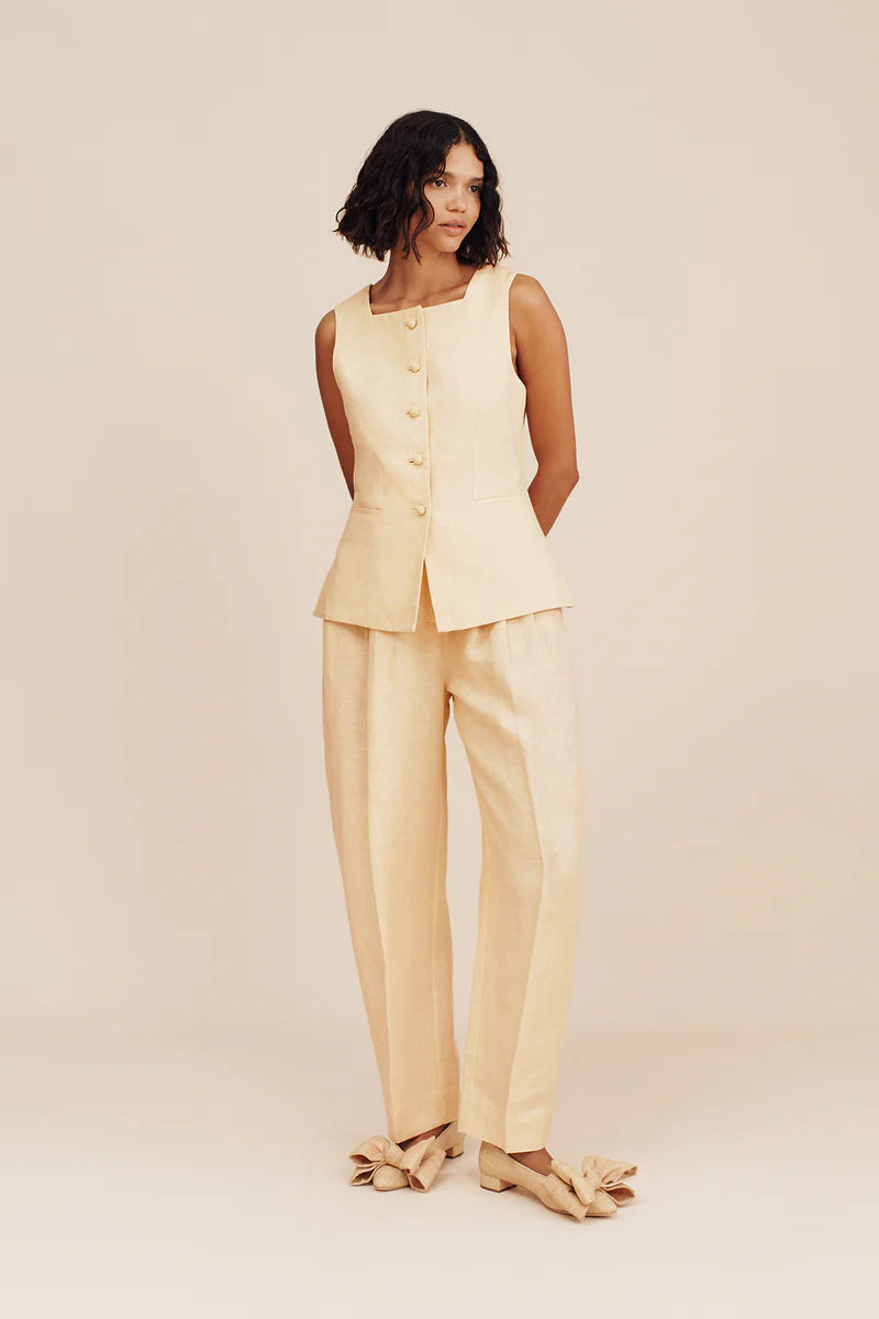 Rio trouser dusty citron