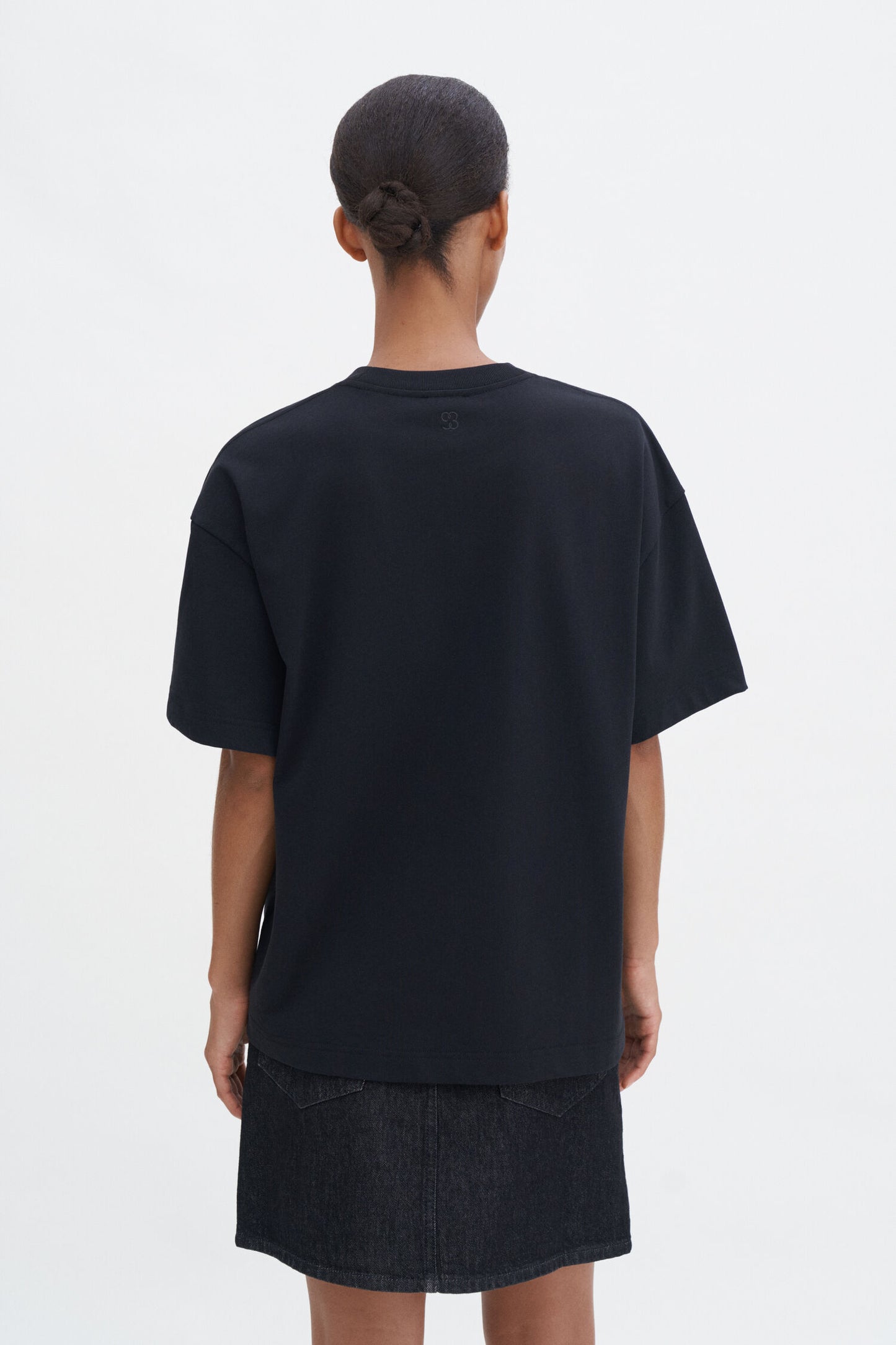 Oversized tee black