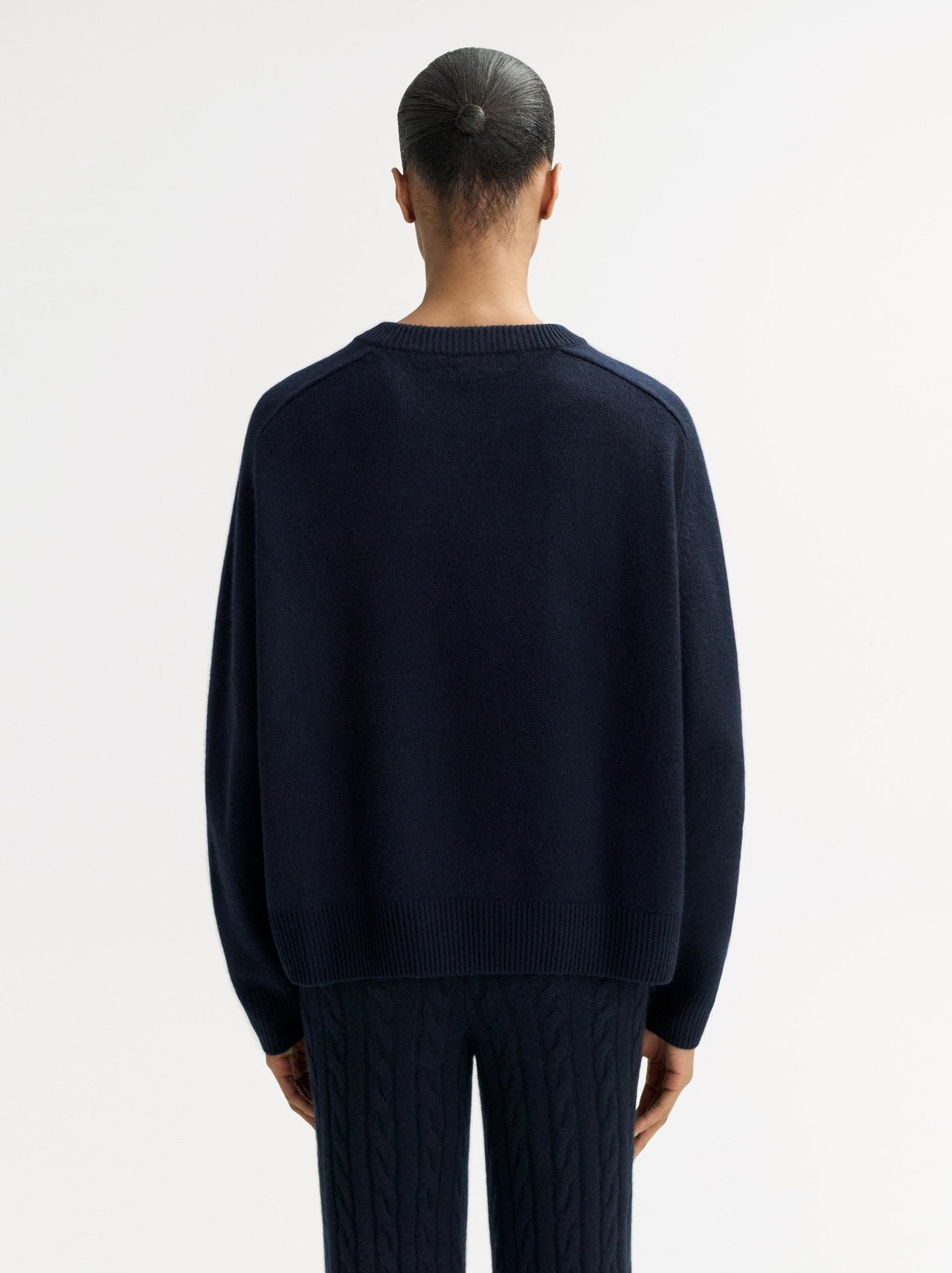 Boyfriend crewneck navy