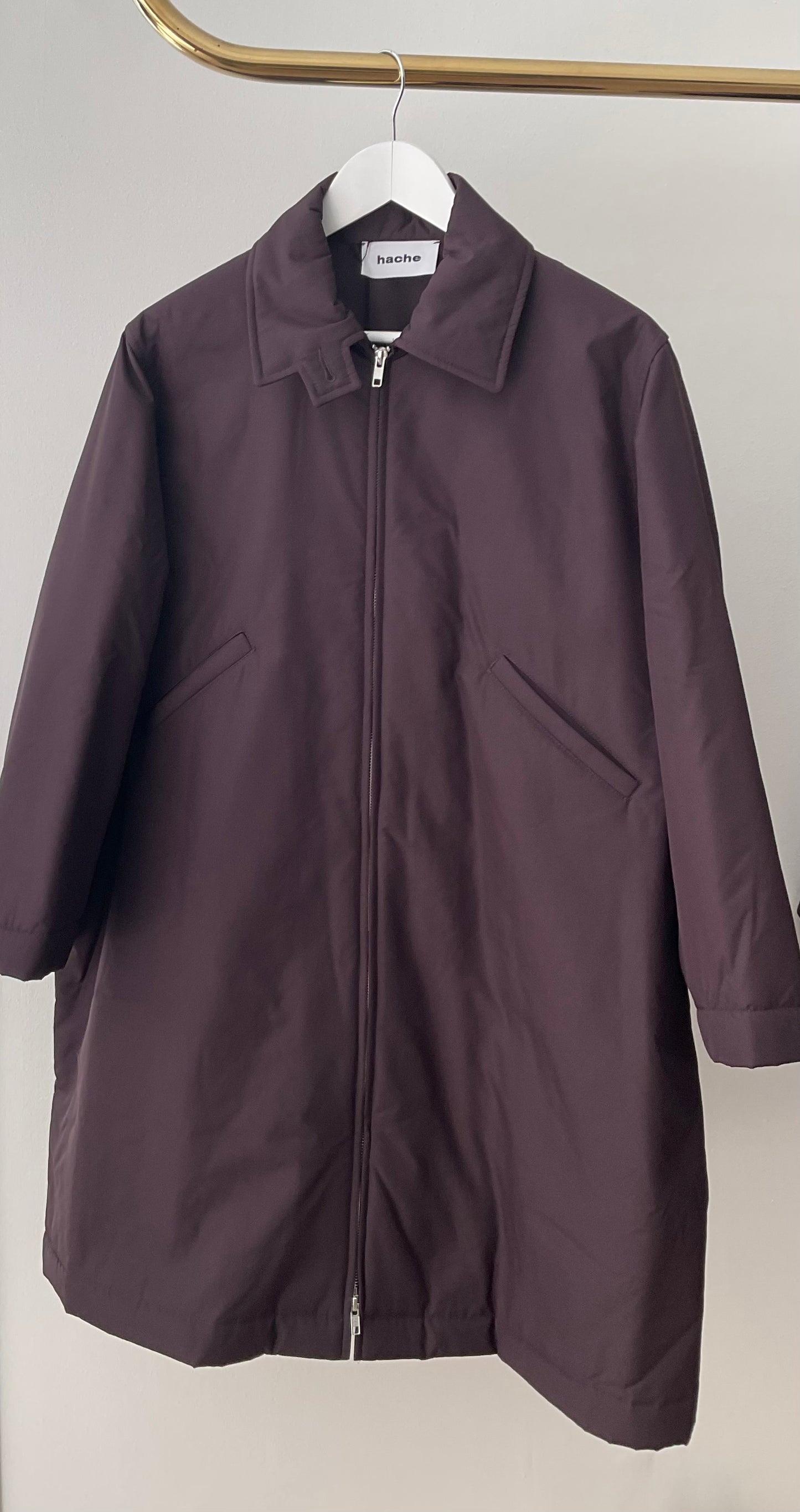 Flame bomber aubergine