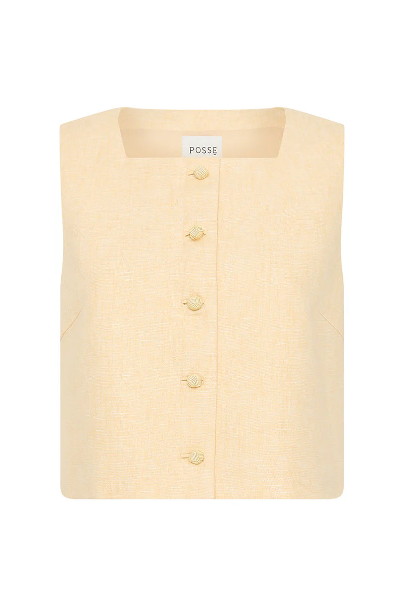Rio top dusty citron