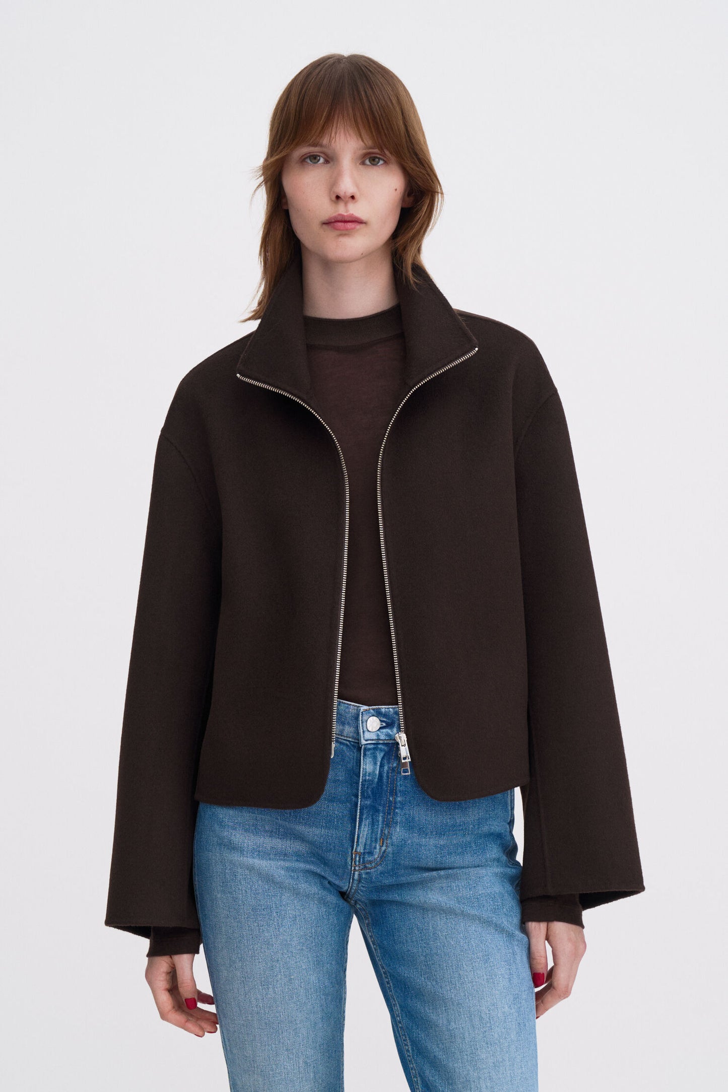 Dafina in chocolate brown