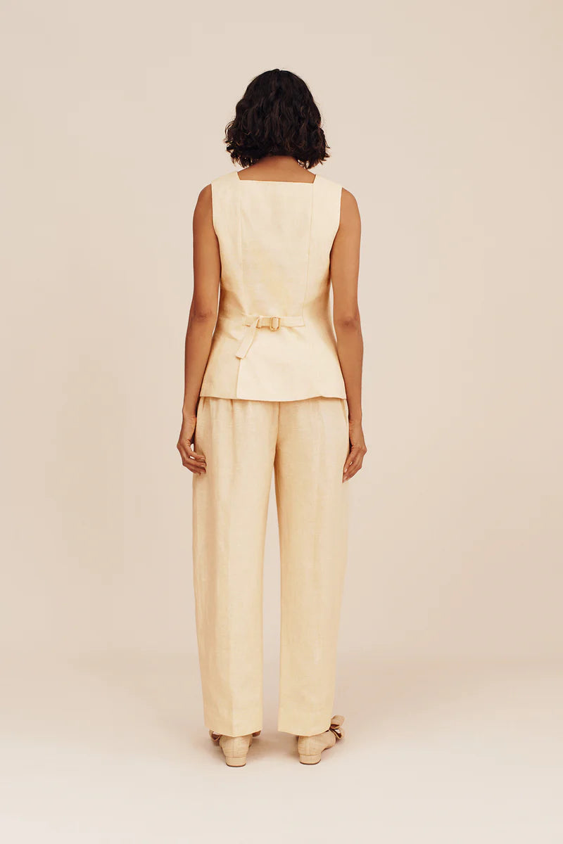 Rio trouser dusty citron