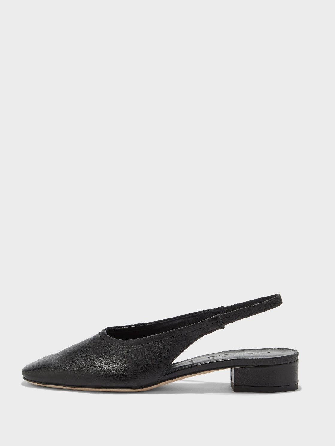 Dua black sling back