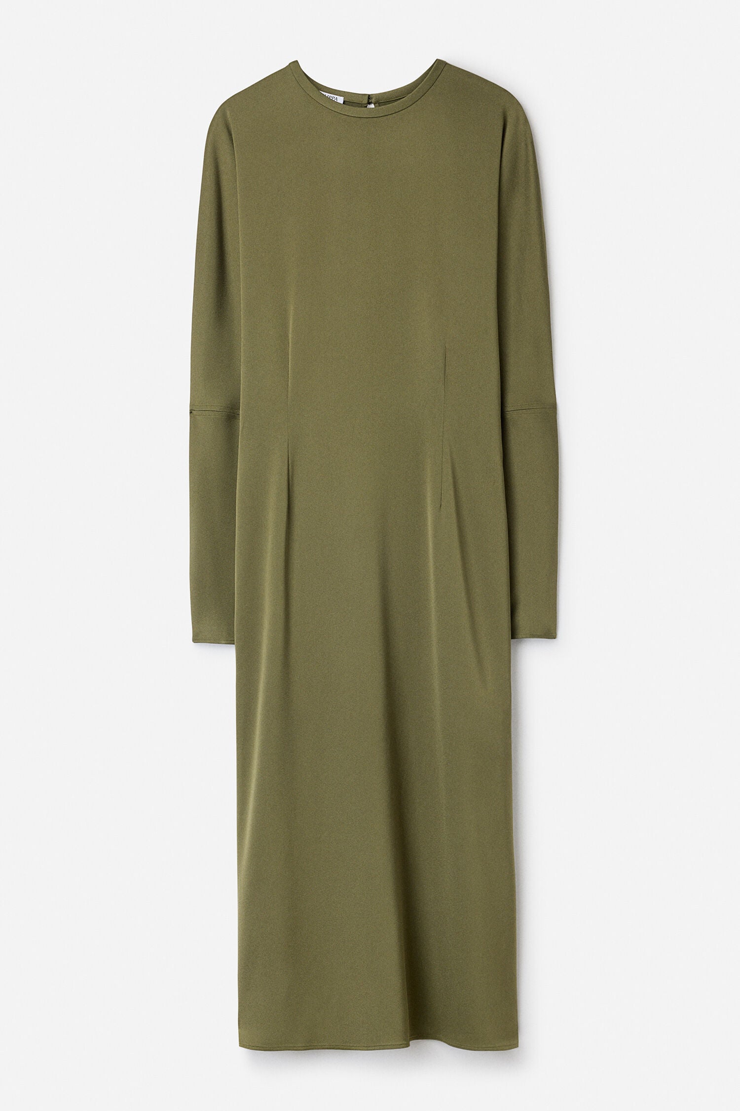 Batwing dress laurel green – Olori Boutique