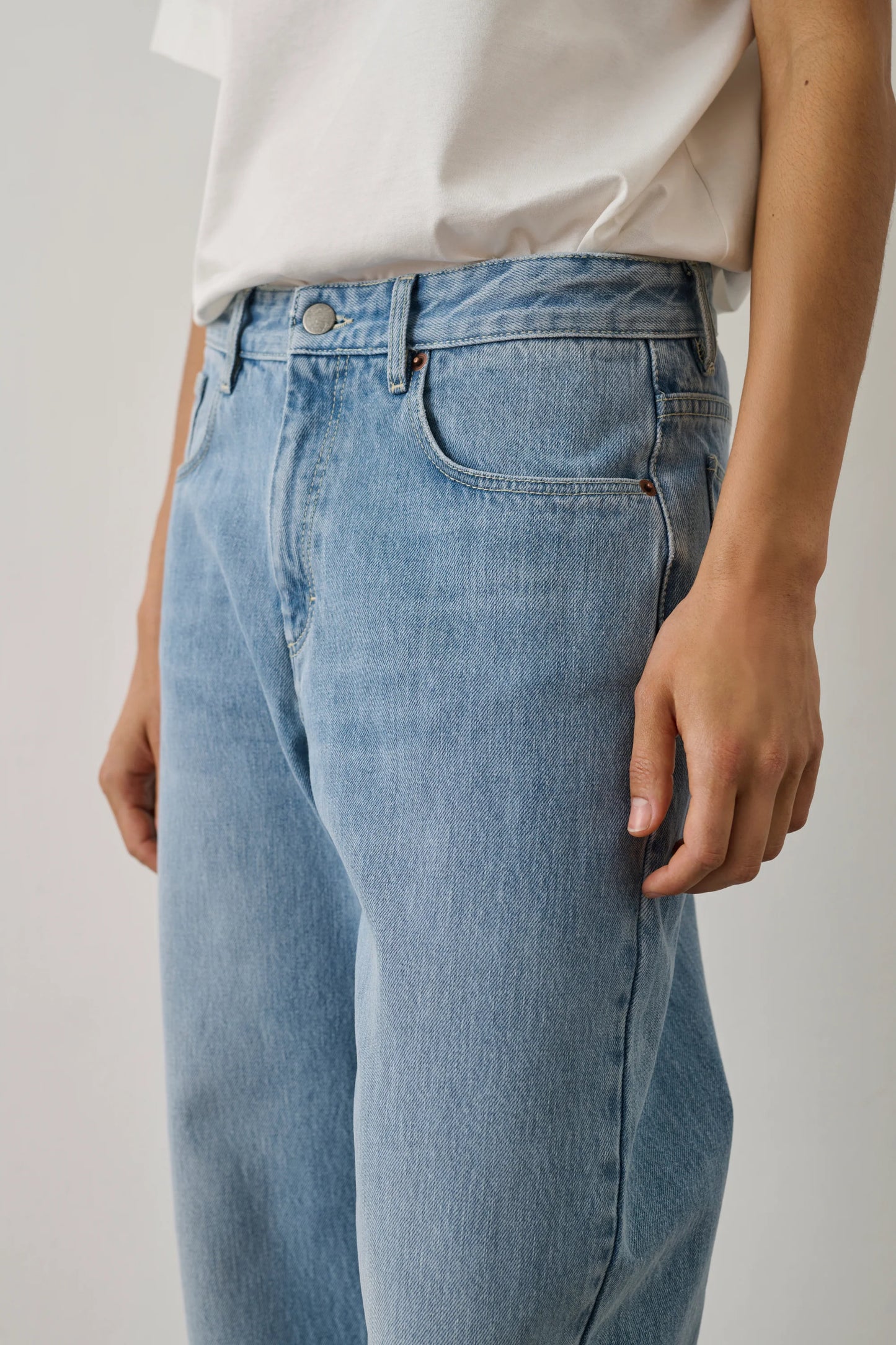Harrison jean in organic and recycled cotton