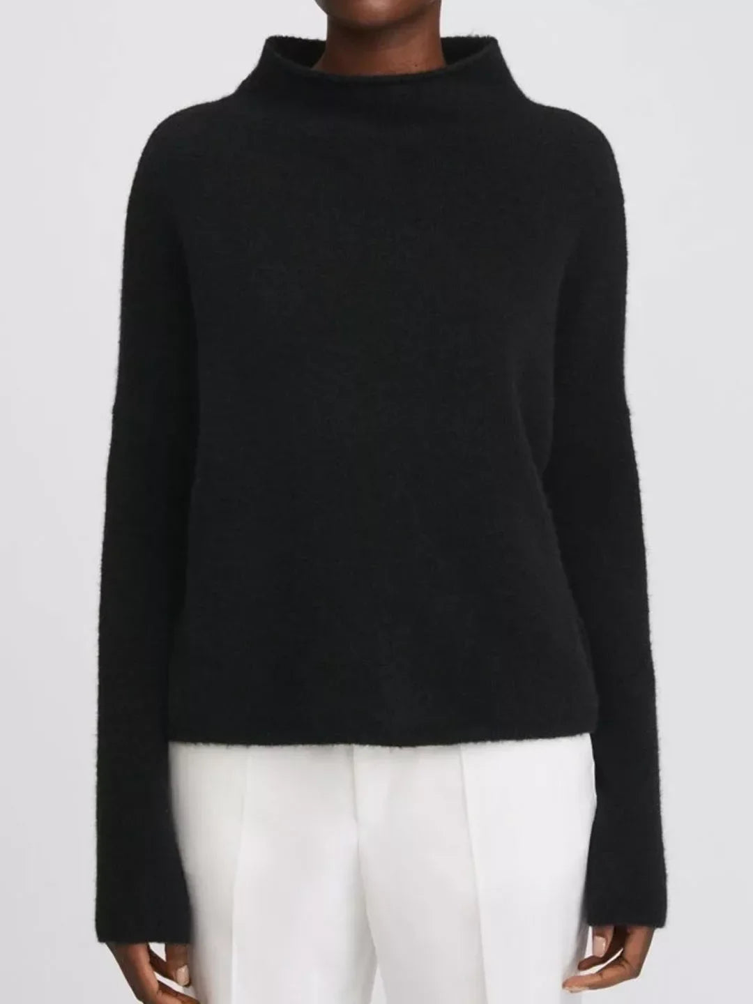 Mika yak sweater - black