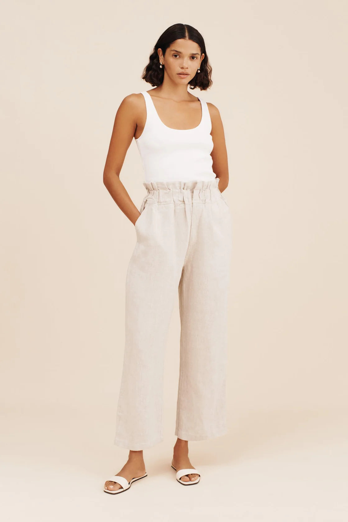 Ducky pants natural