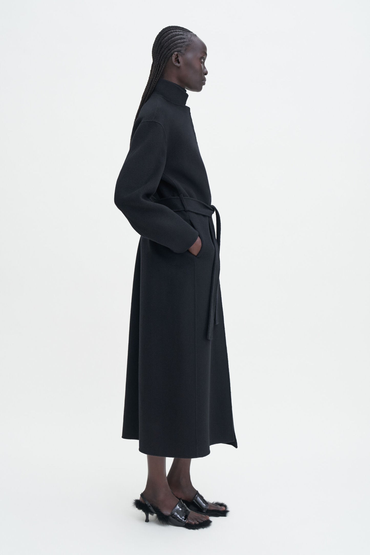 Alexa coat black