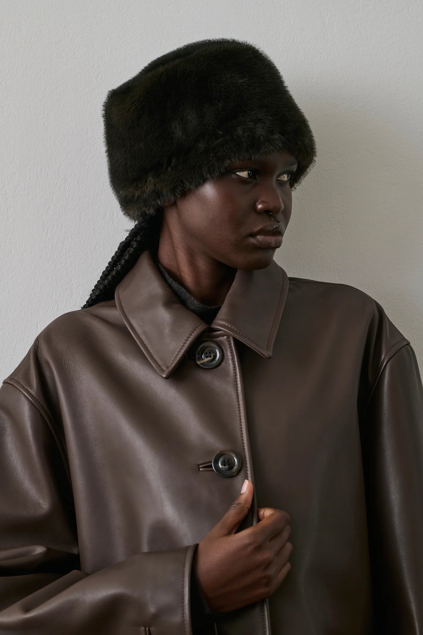 Girone hat brown