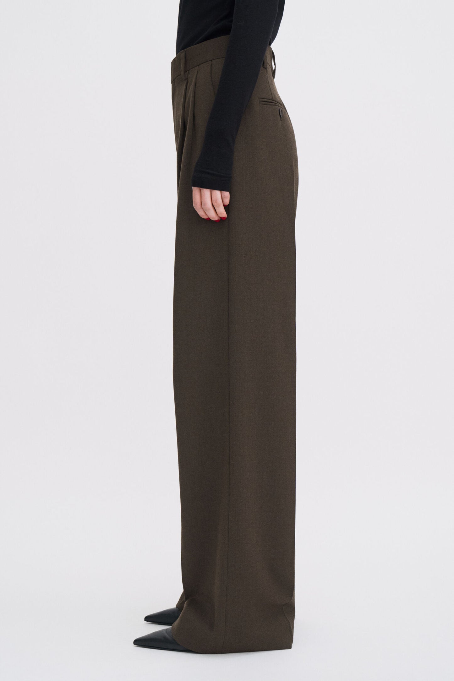 Darcey wool trousers