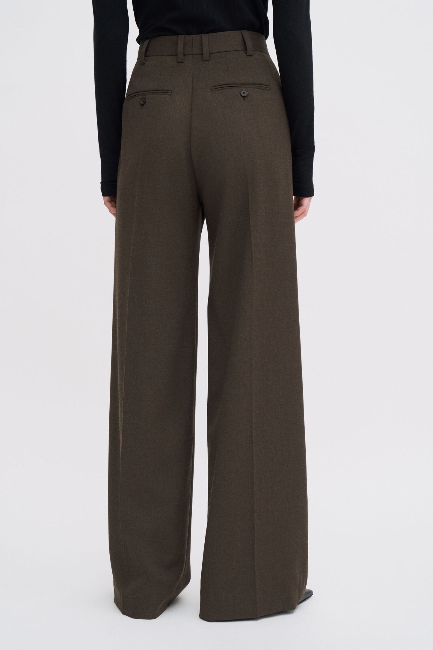 Darcey wool trousers