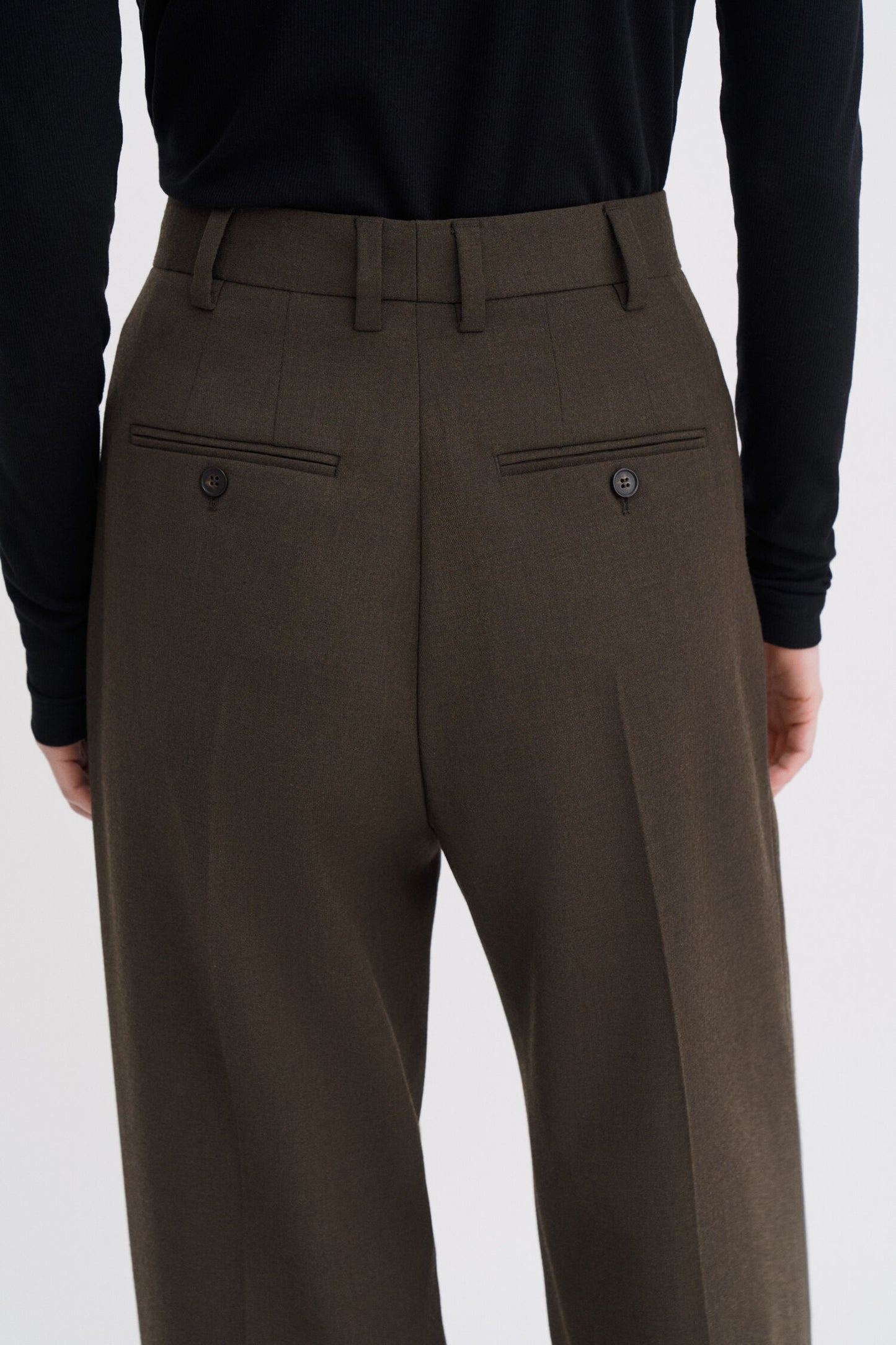 Darcey wool trousers