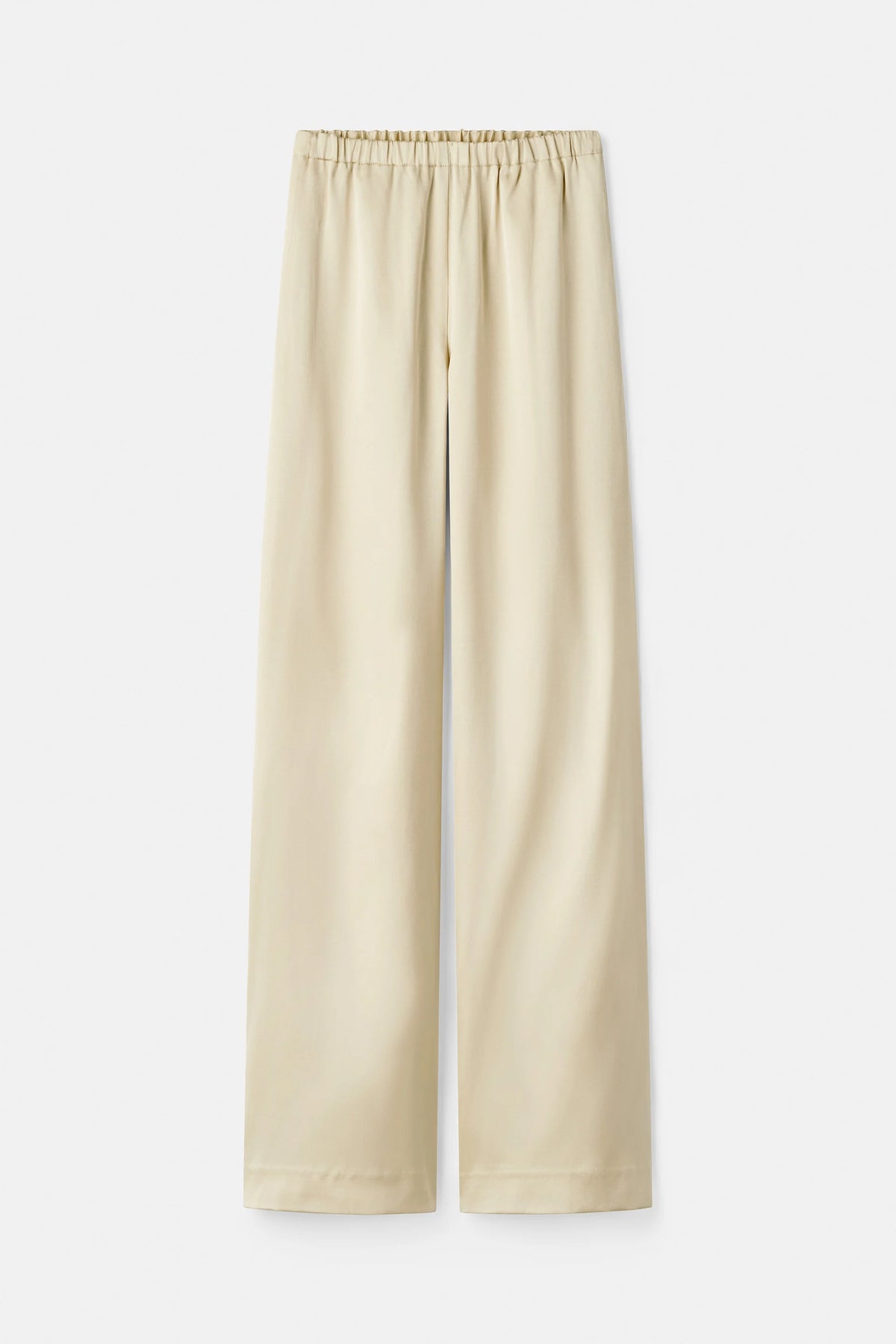 Silk pant champagne