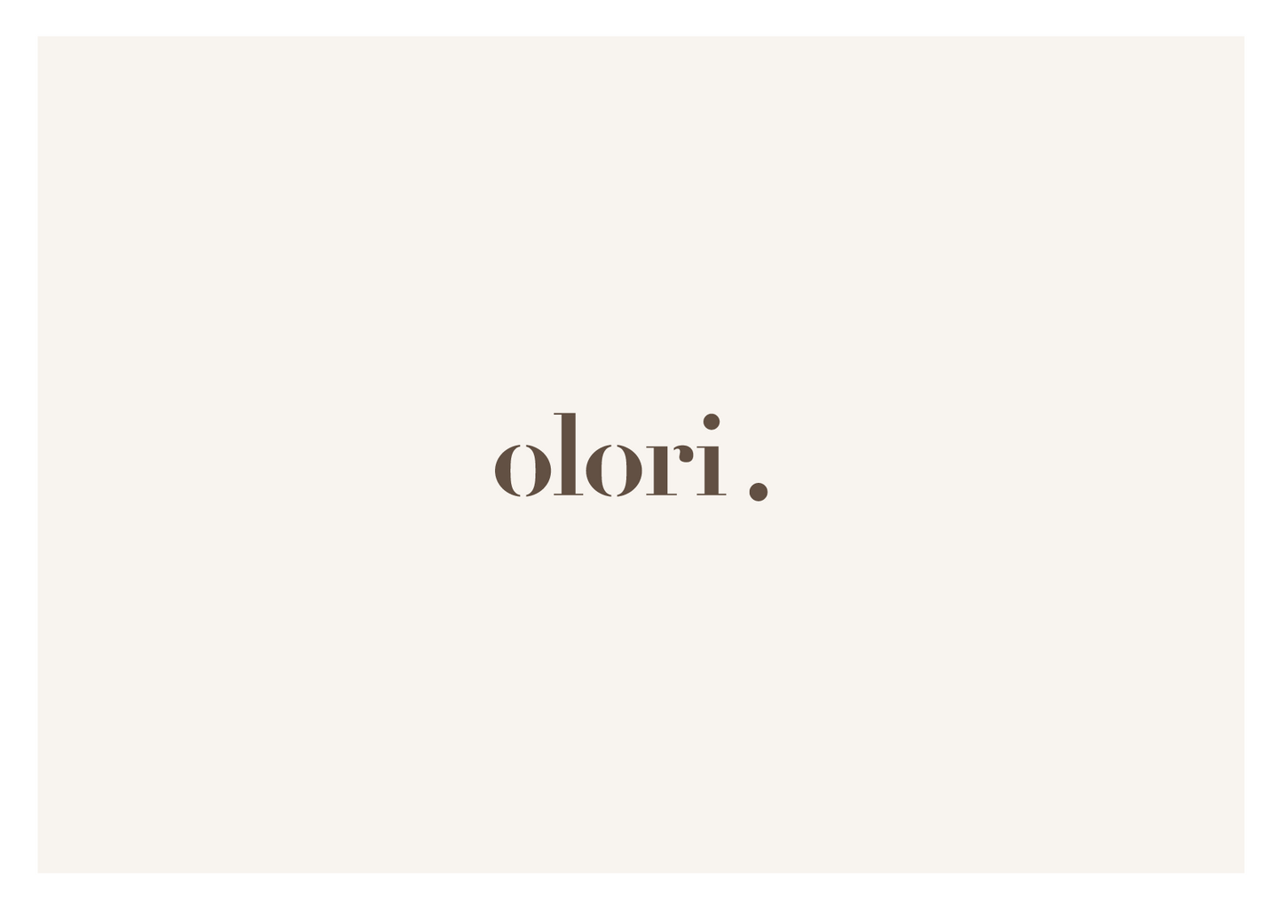 Olori Digital Gift Card