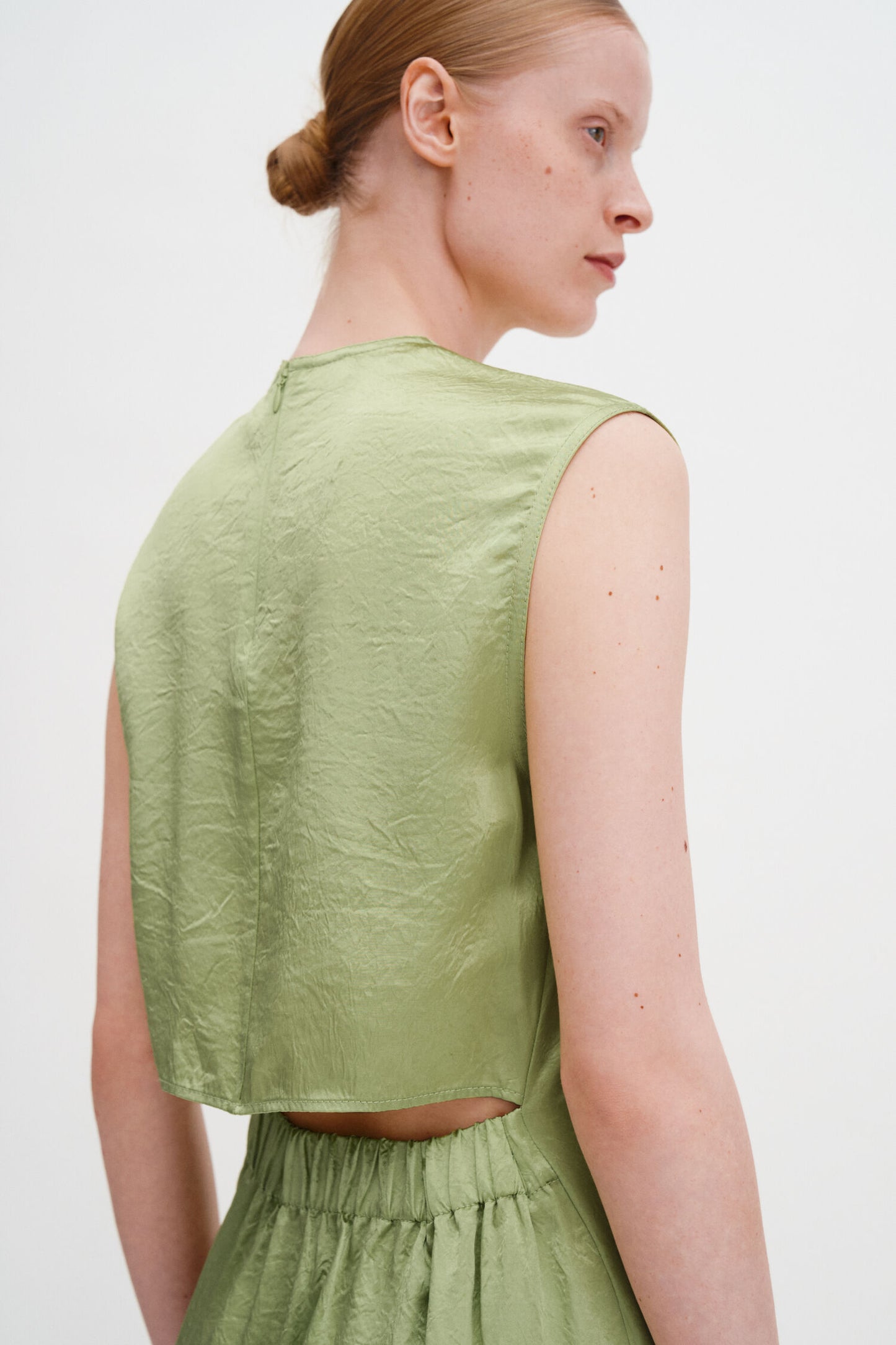 Tank dress light green