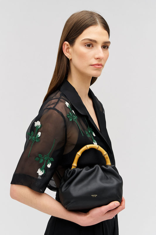 Gretel mini top handle black