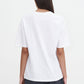 Loose fit tee white