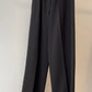 New easy fit pants dark brown