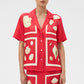 Camp shirt red ribbon